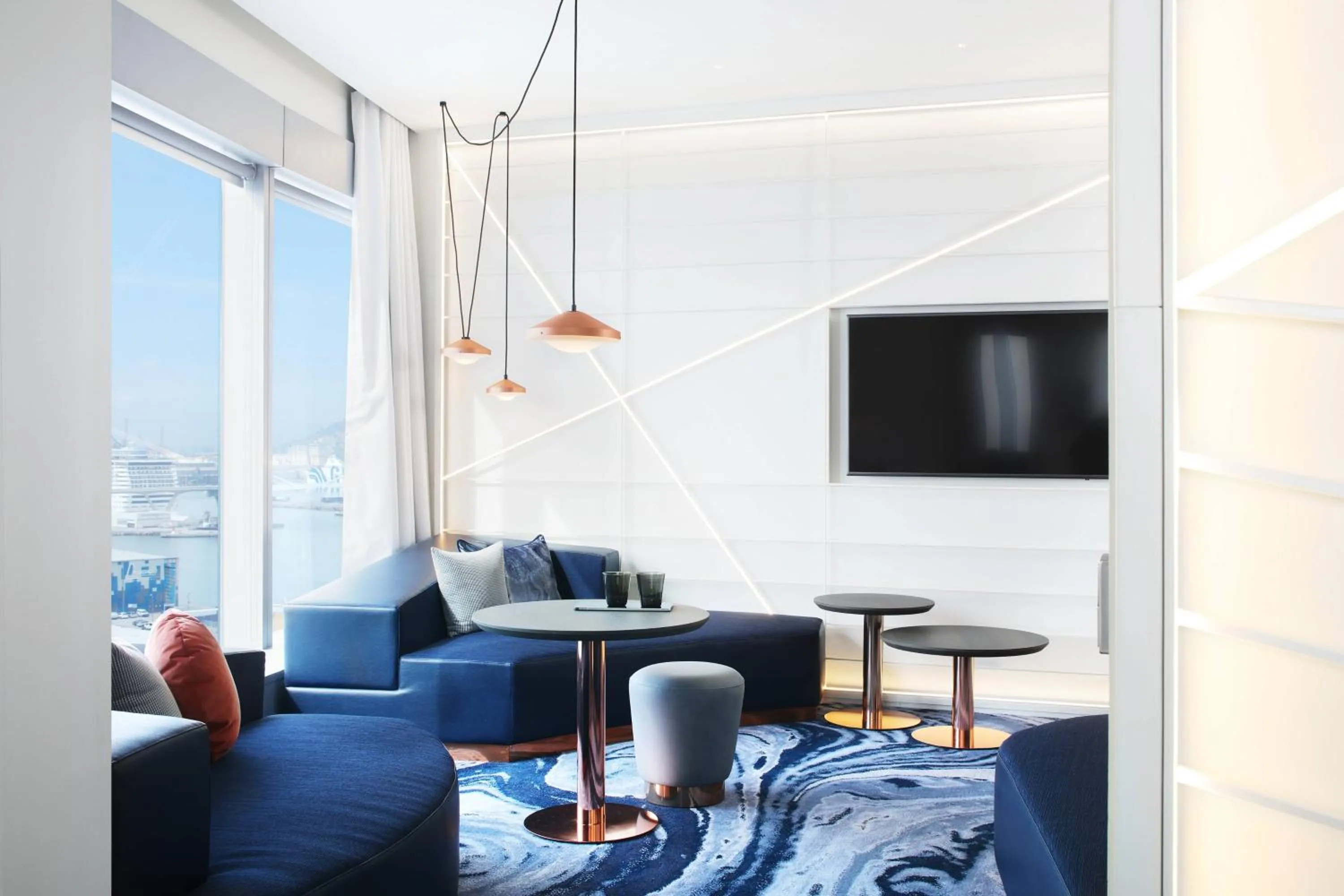 Living room in W Barcelona
