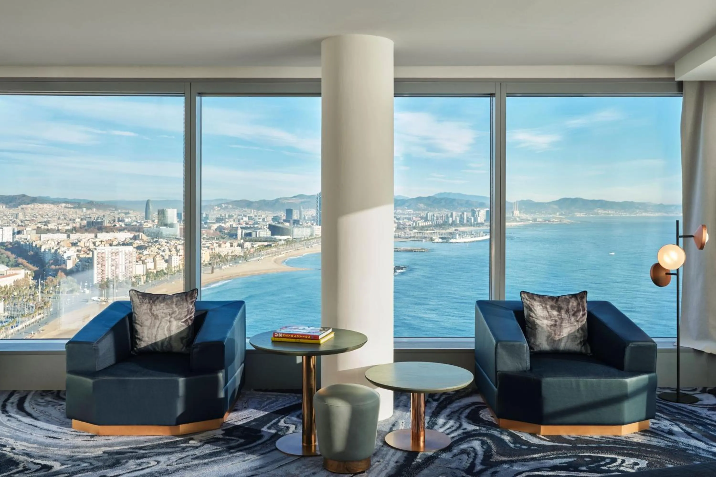 Photo of the whole room in W Barcelona