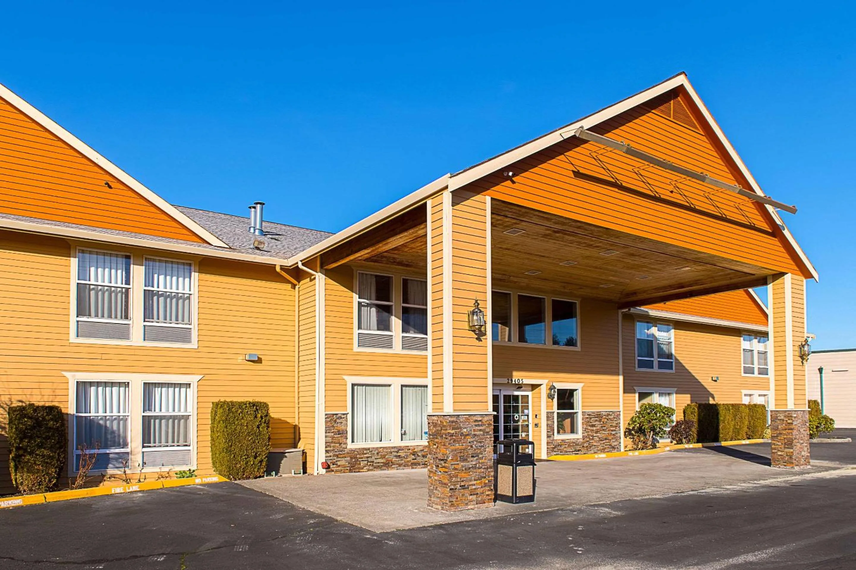 Property building in Econo Lodge Buckley Bonney Lake