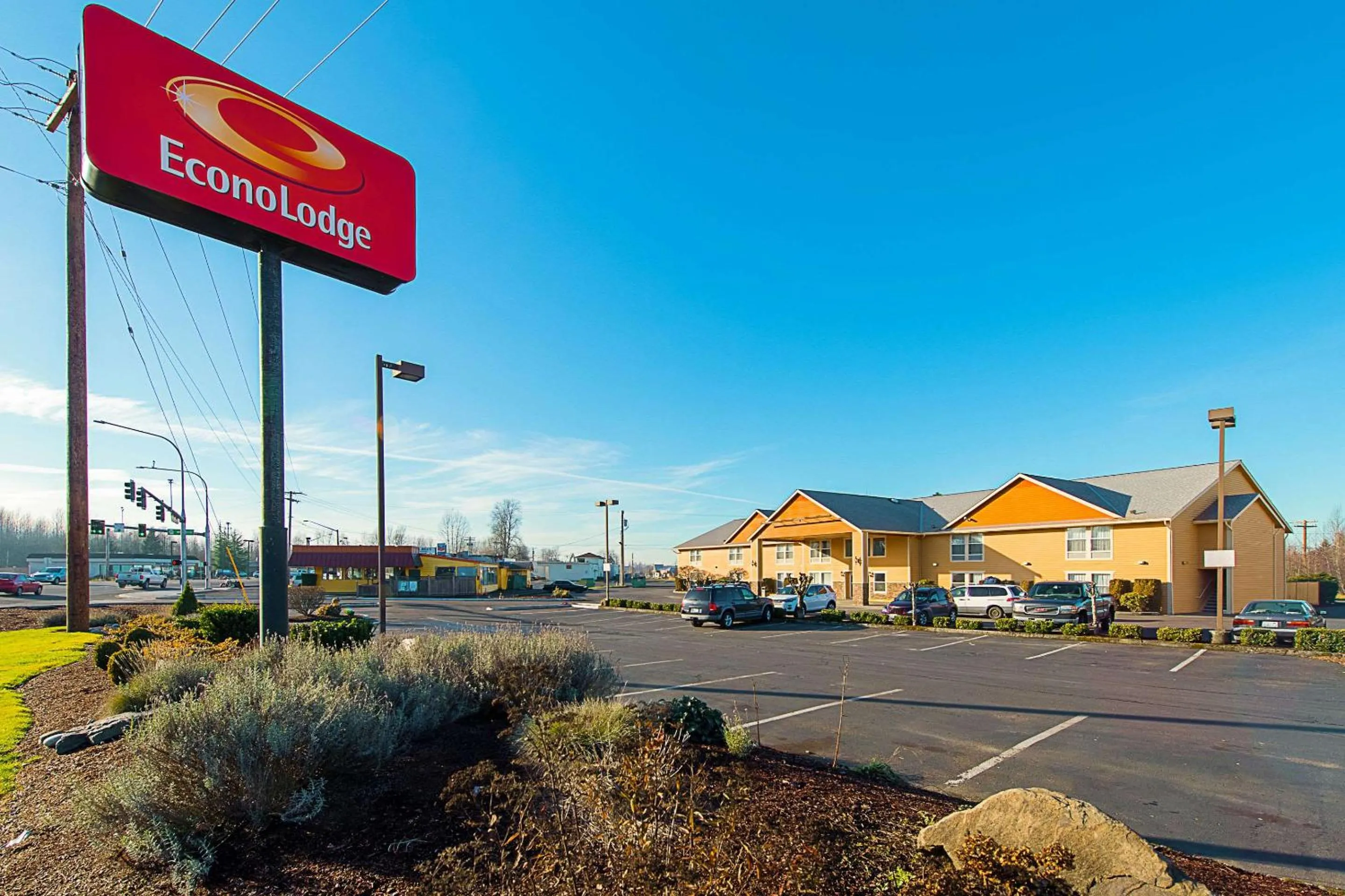 Property building in Econo Lodge Buckley Bonney Lake