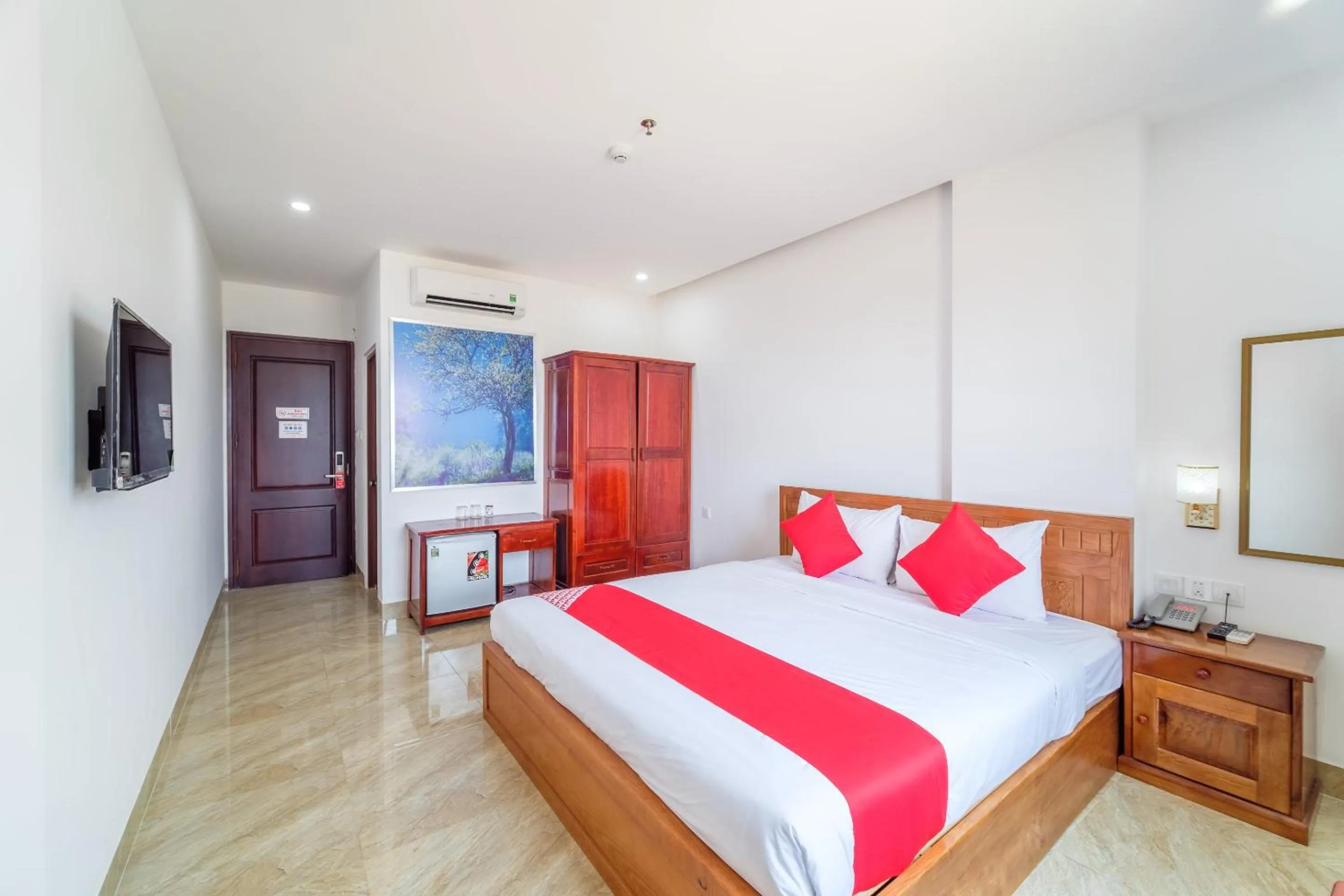 Bedroom, Bed in Capital O 215 An Duc Hotel Da Nang