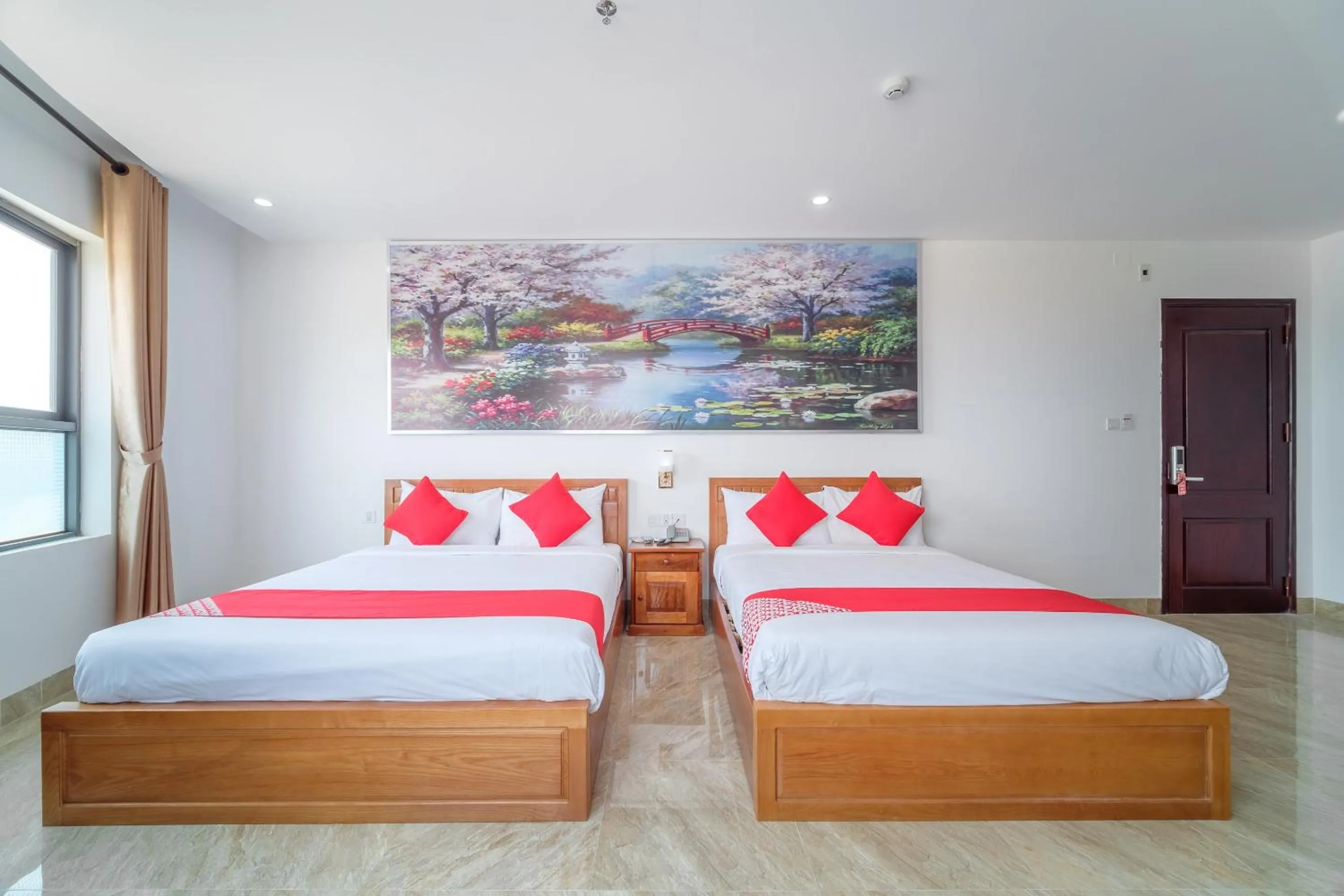 Bedroom, Bed in Capital O 215 An Duc Hotel Da Nang