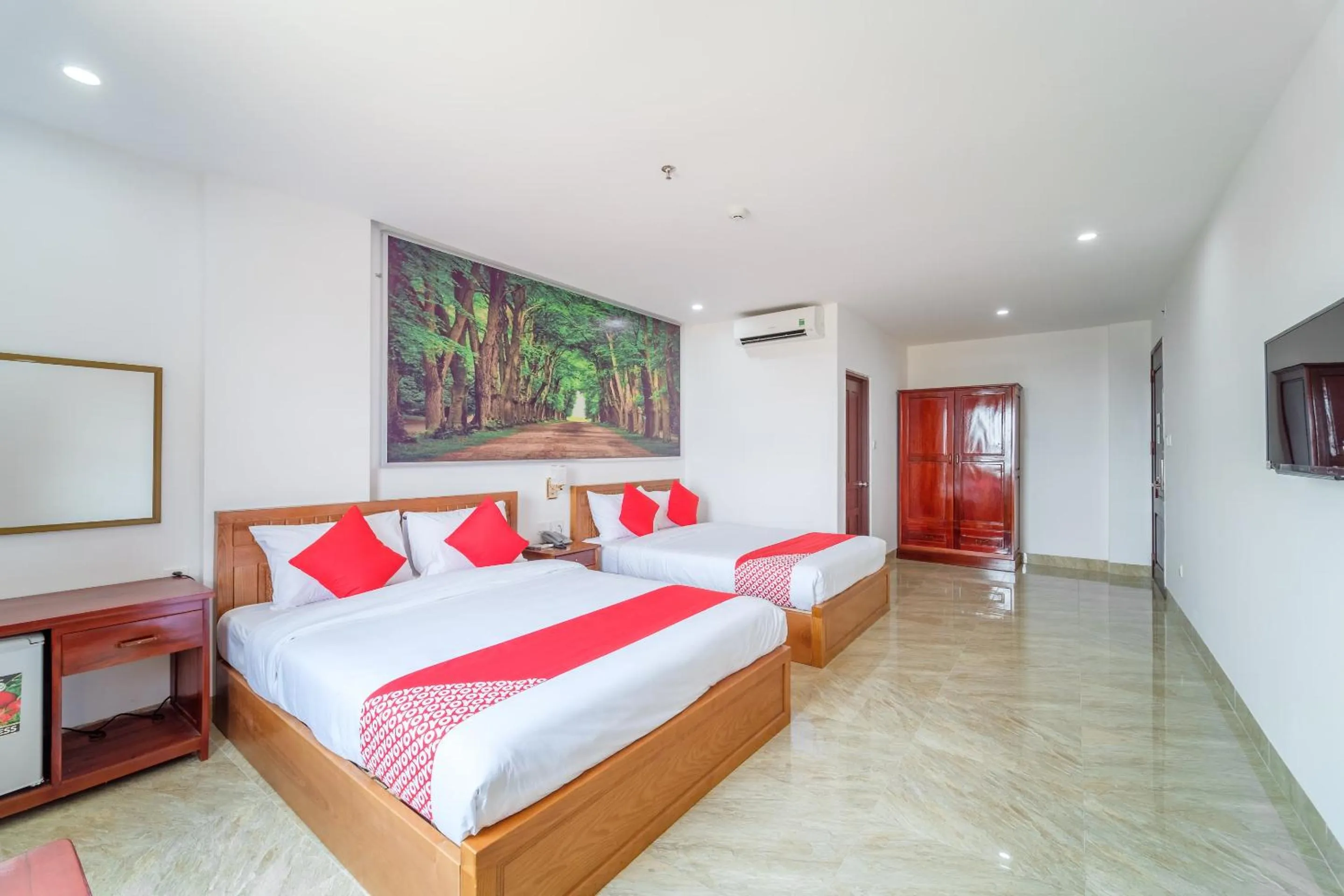 Bedroom, Bed in Capital O 215 An Duc Hotel Da Nang