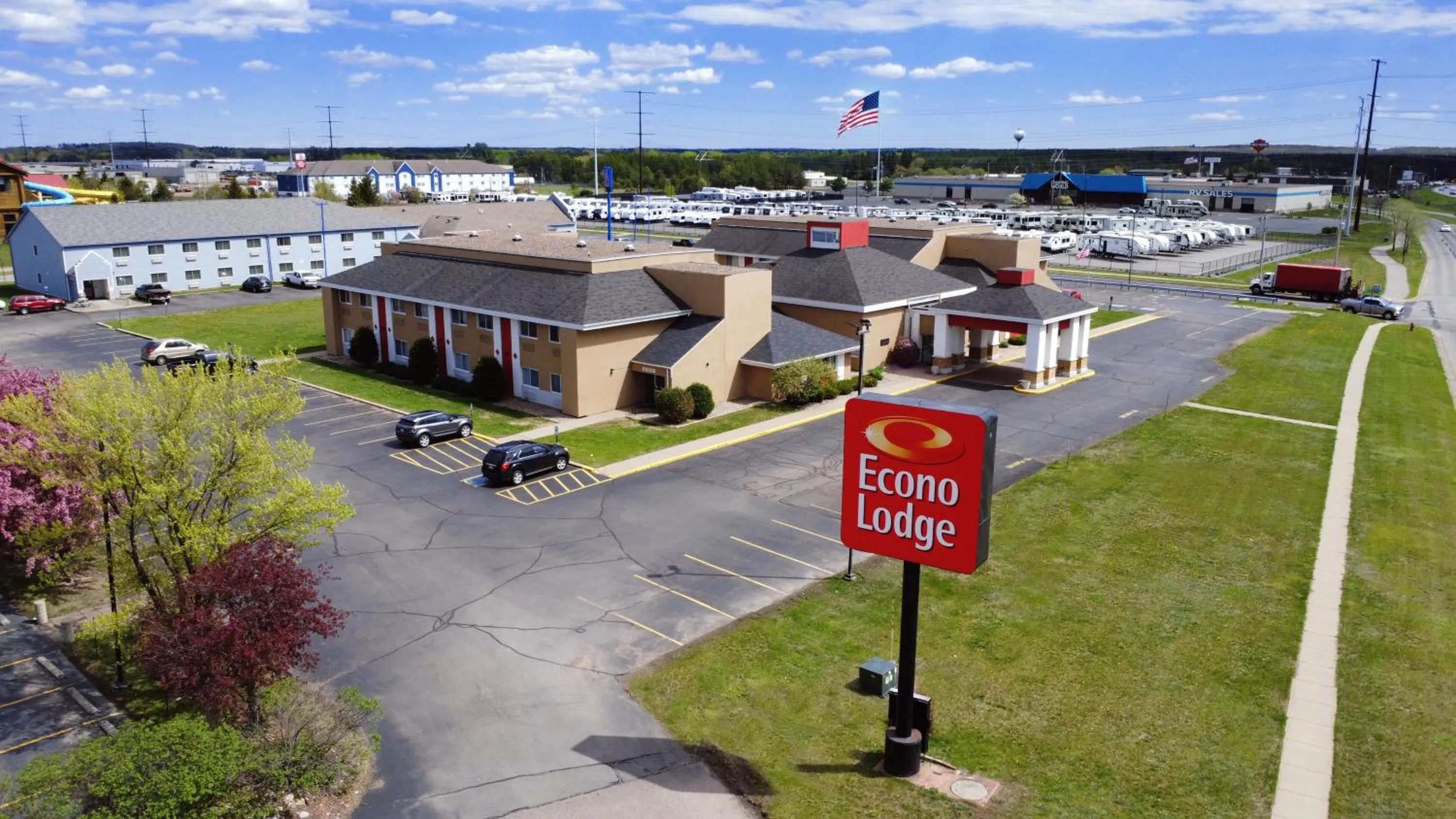 Property building in Econo Lodge Wausau - Rothschild