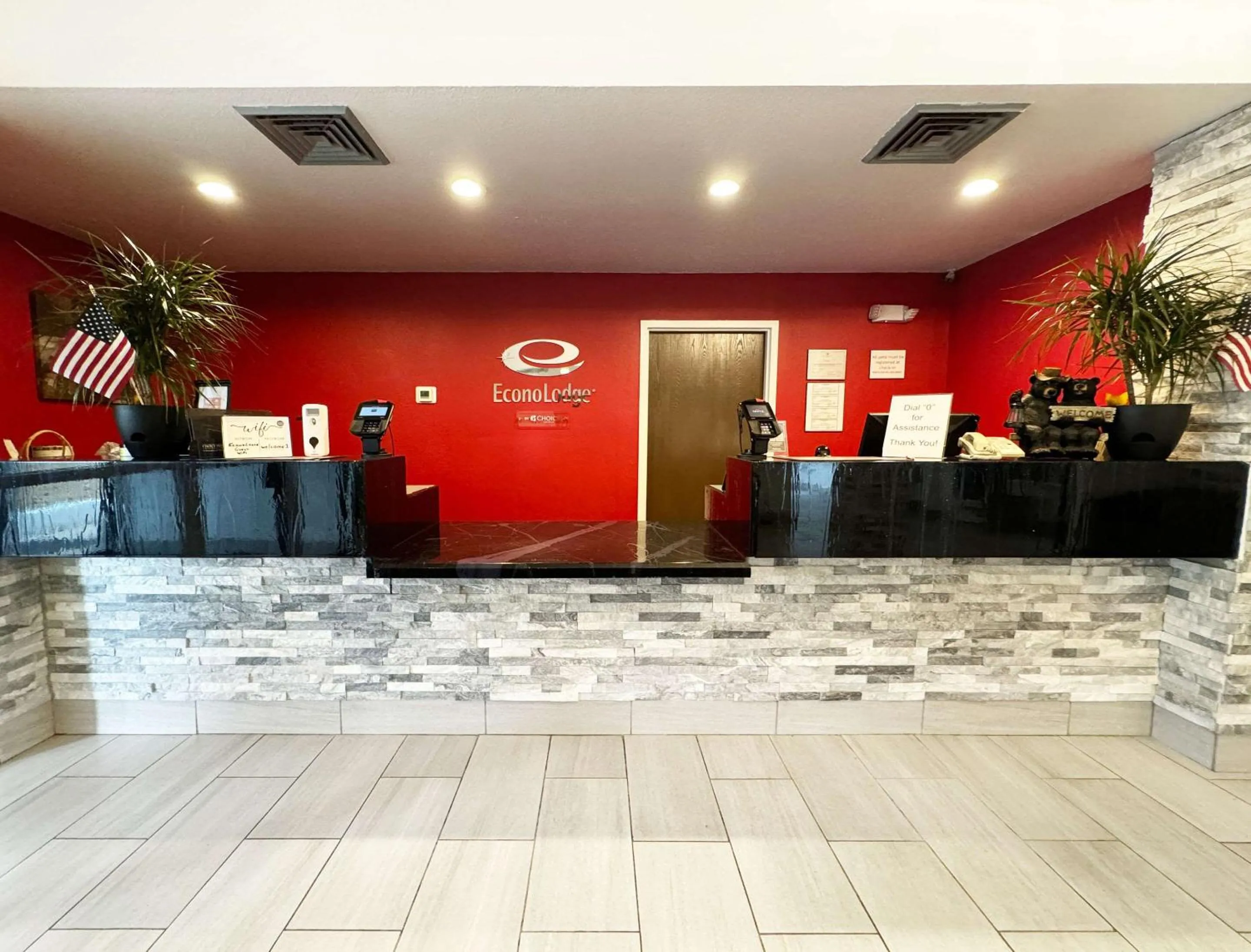 Lobby or reception in Econo Lodge Wausau - Rothschild