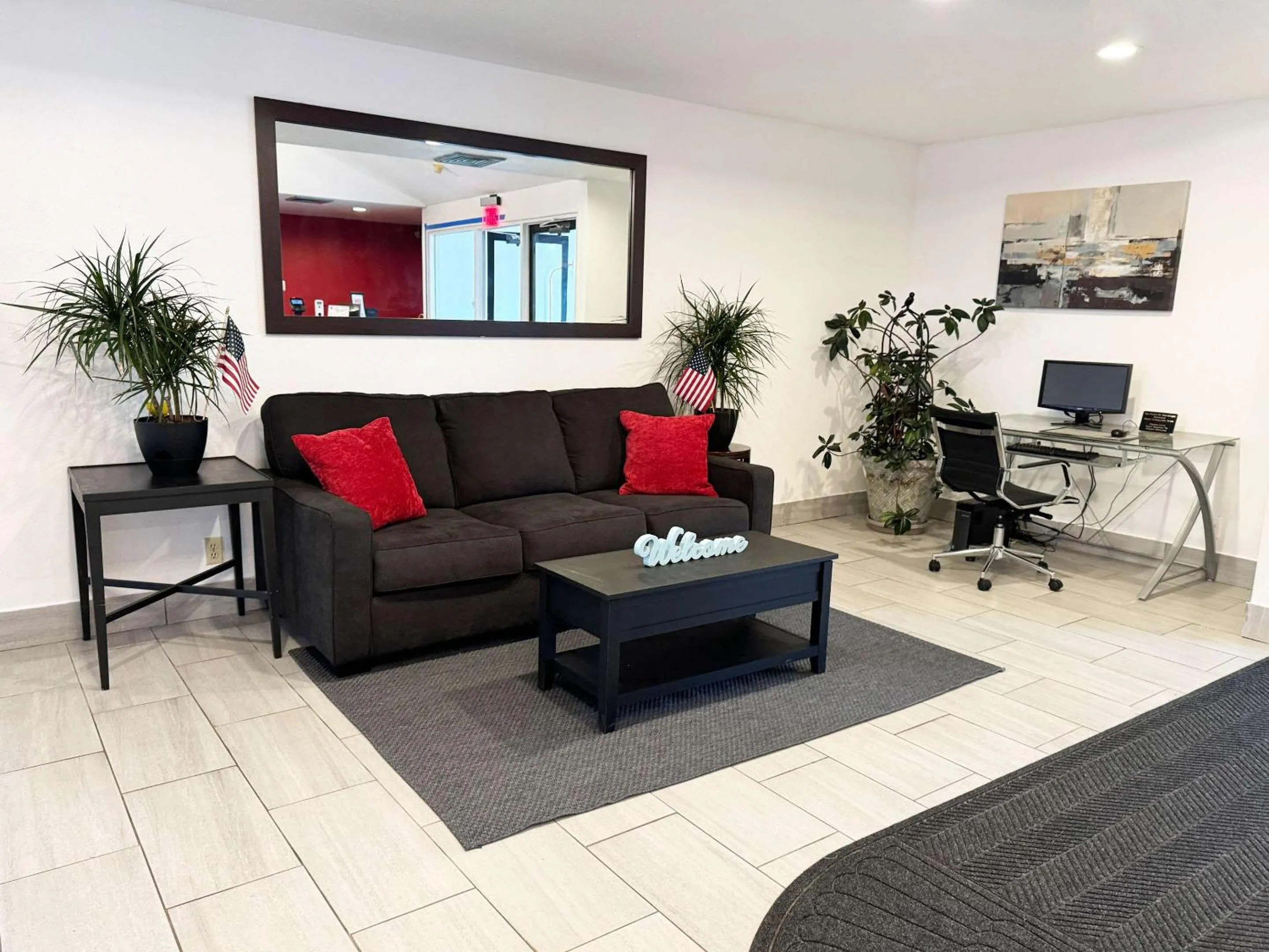 Lobby or reception in Econo Lodge Wausau - Rothschild