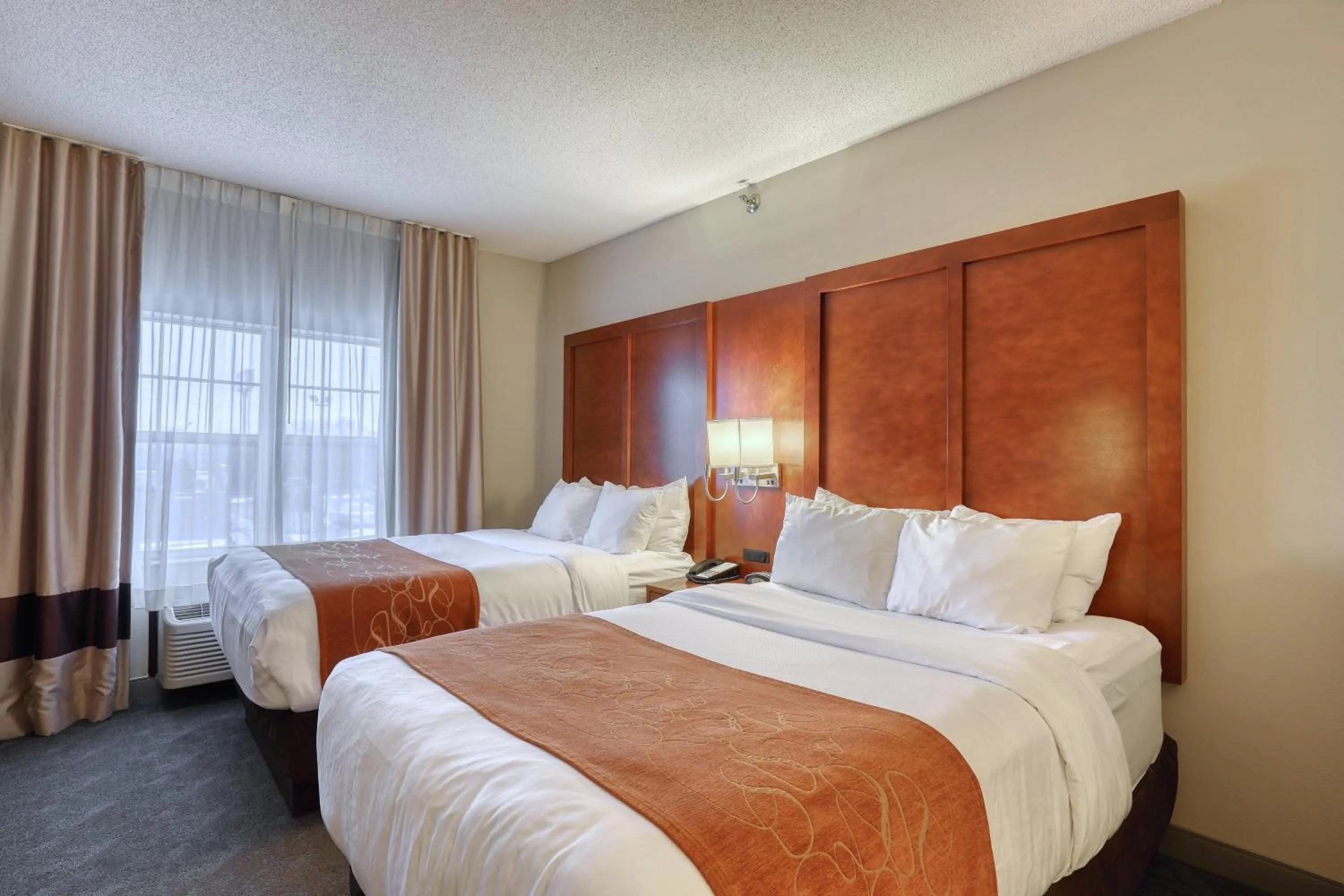 Bedroom, Bed in Comfort Suites Appleton Airport