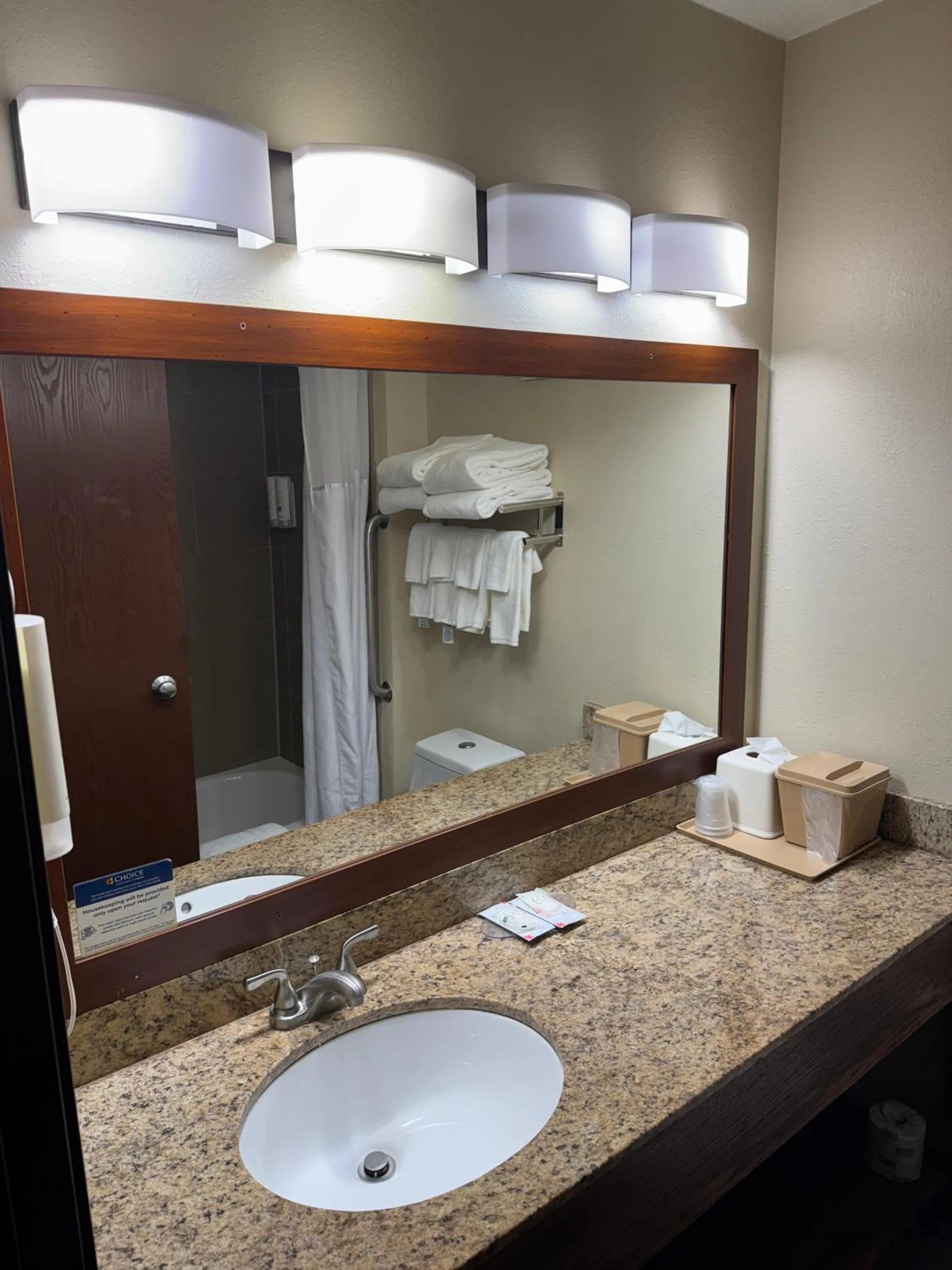 Bathroom in Quality Inn & Suites Green Bay - Ashwaubenon