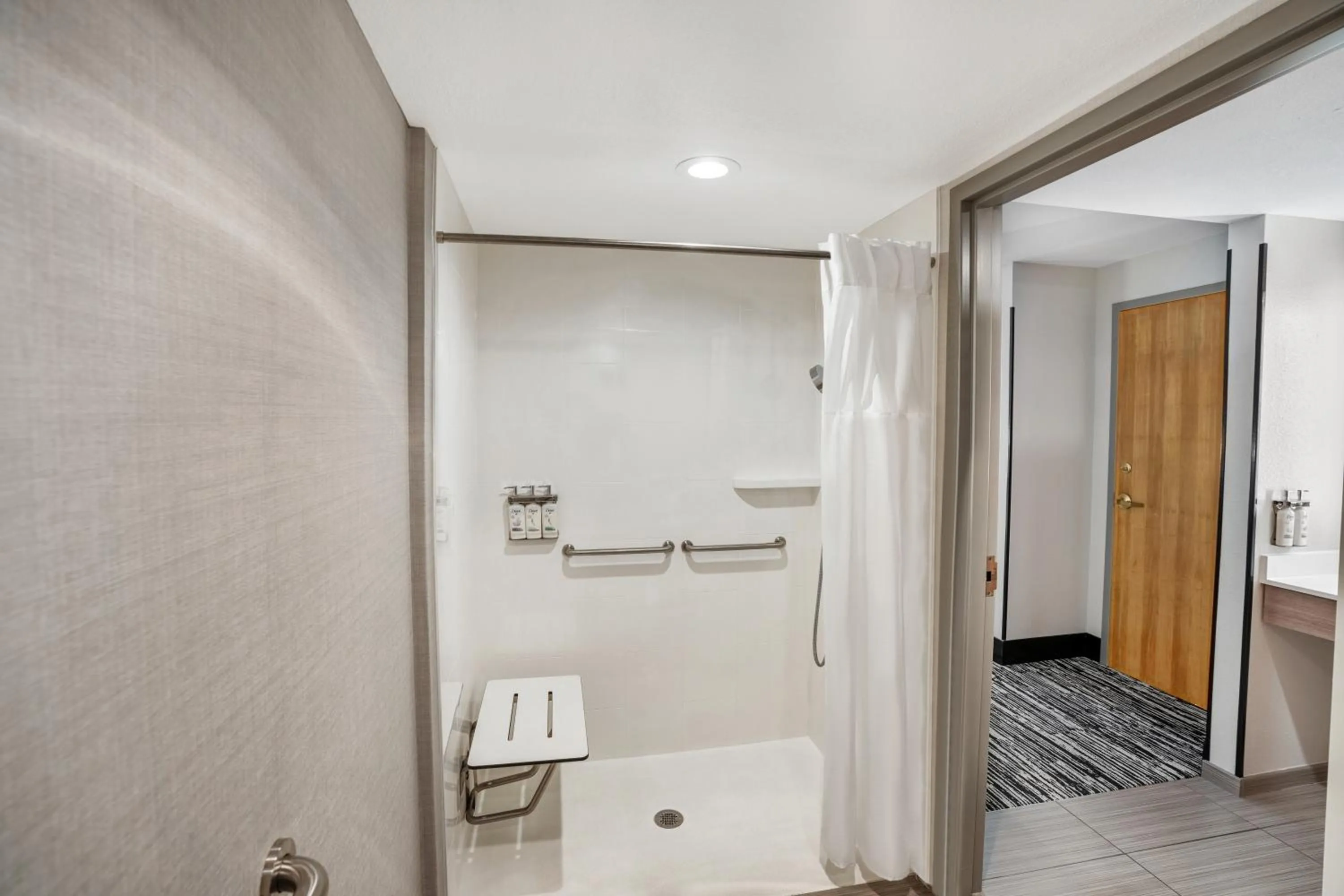 Shower in Holiday Inn Express & Suites Hayward by IHG