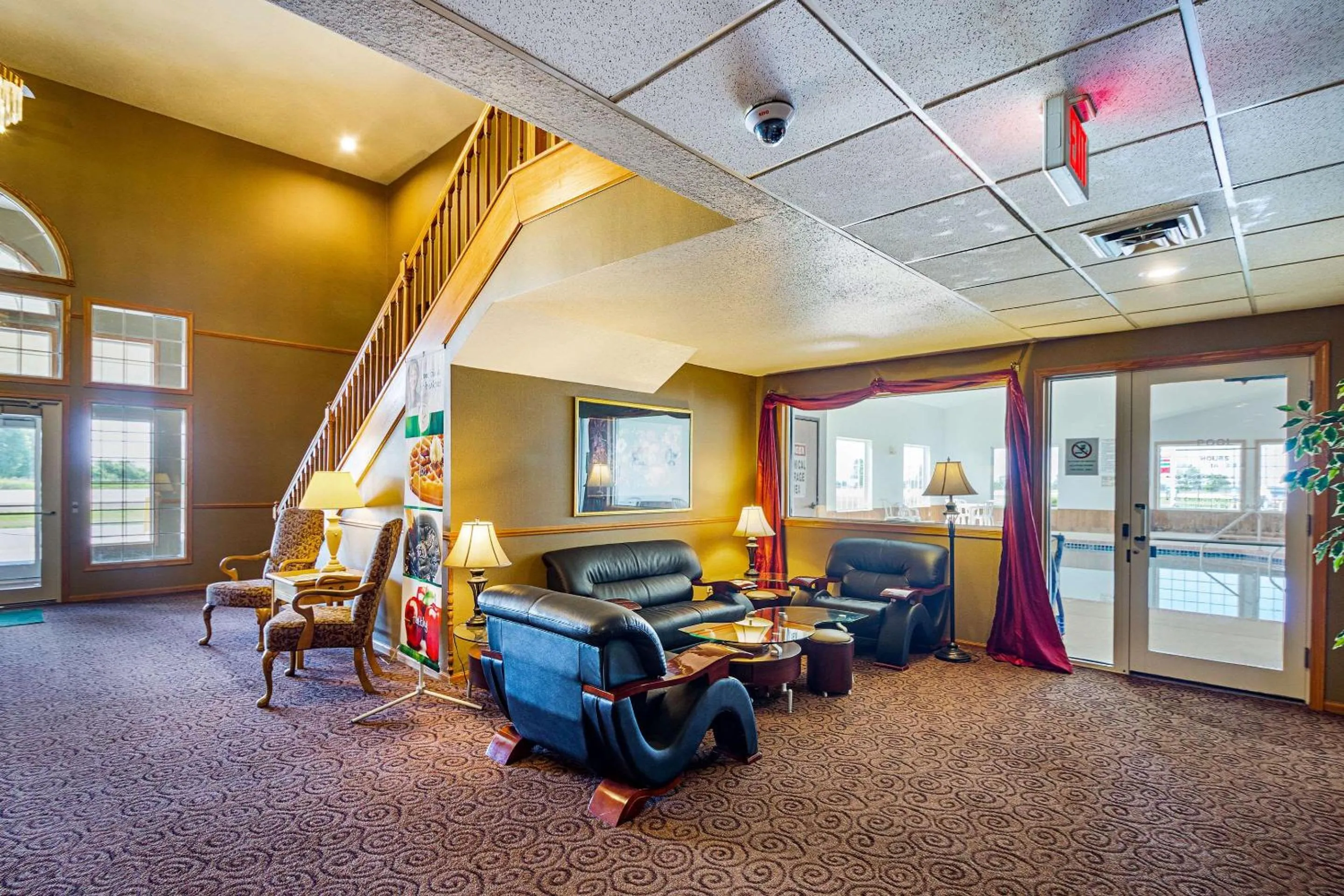 Lobby or reception in Quality Inn Mineral Point
