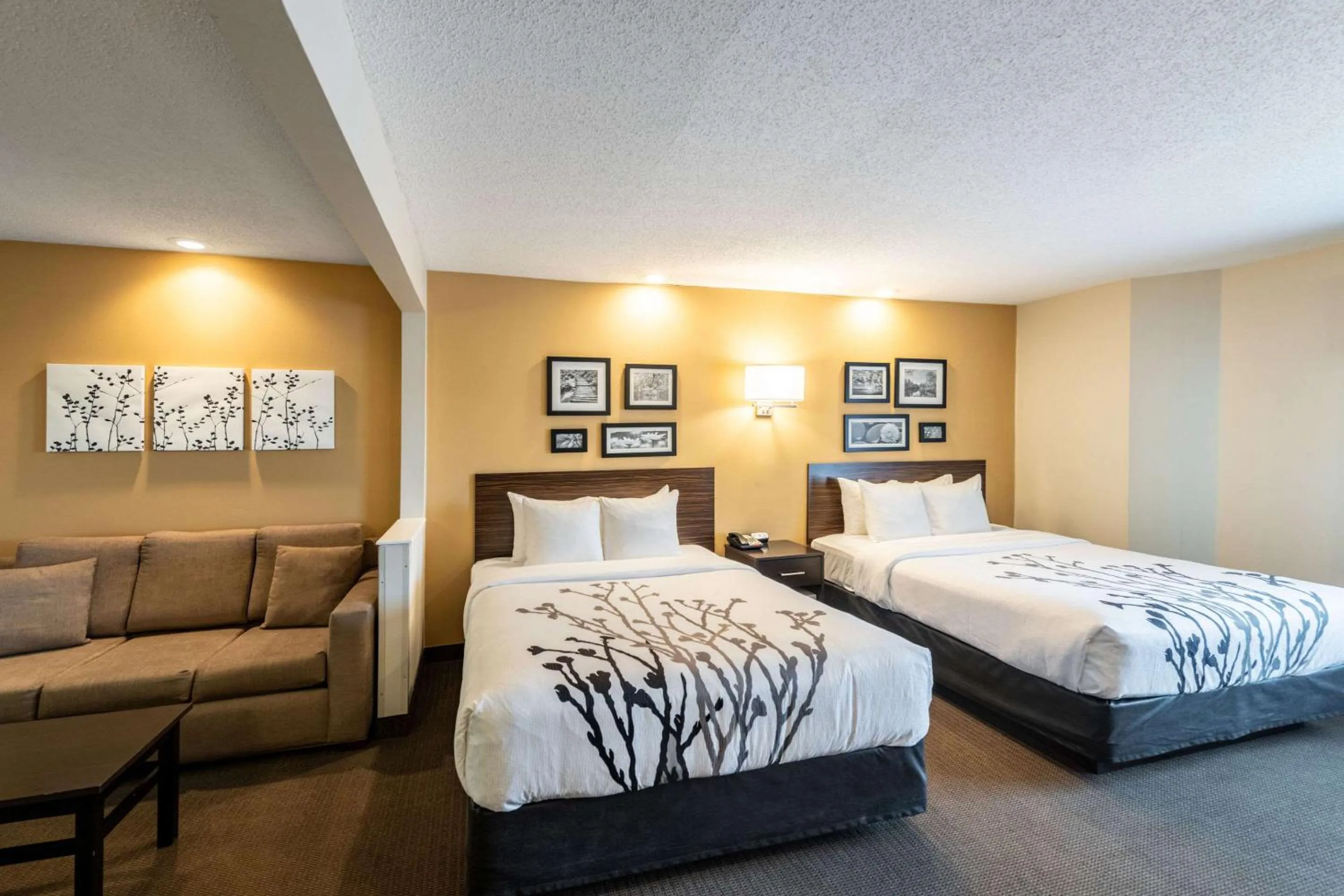 Bedroom, Bed in Sleep Inn & Suites Green Bay South