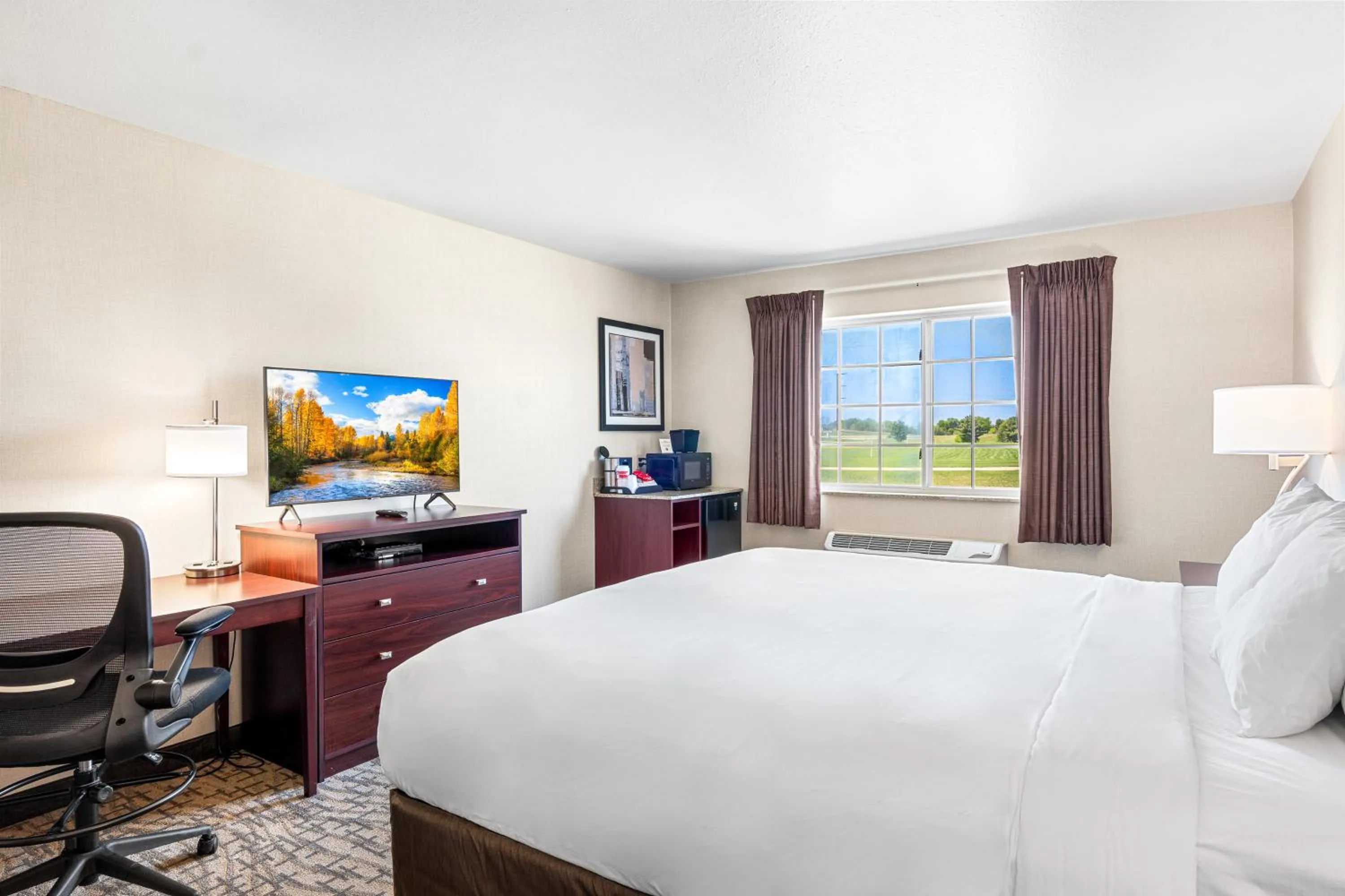 Photo of the whole room, Bed in Boarders Inn & Suites by Cobblestone Hotels - Shawano