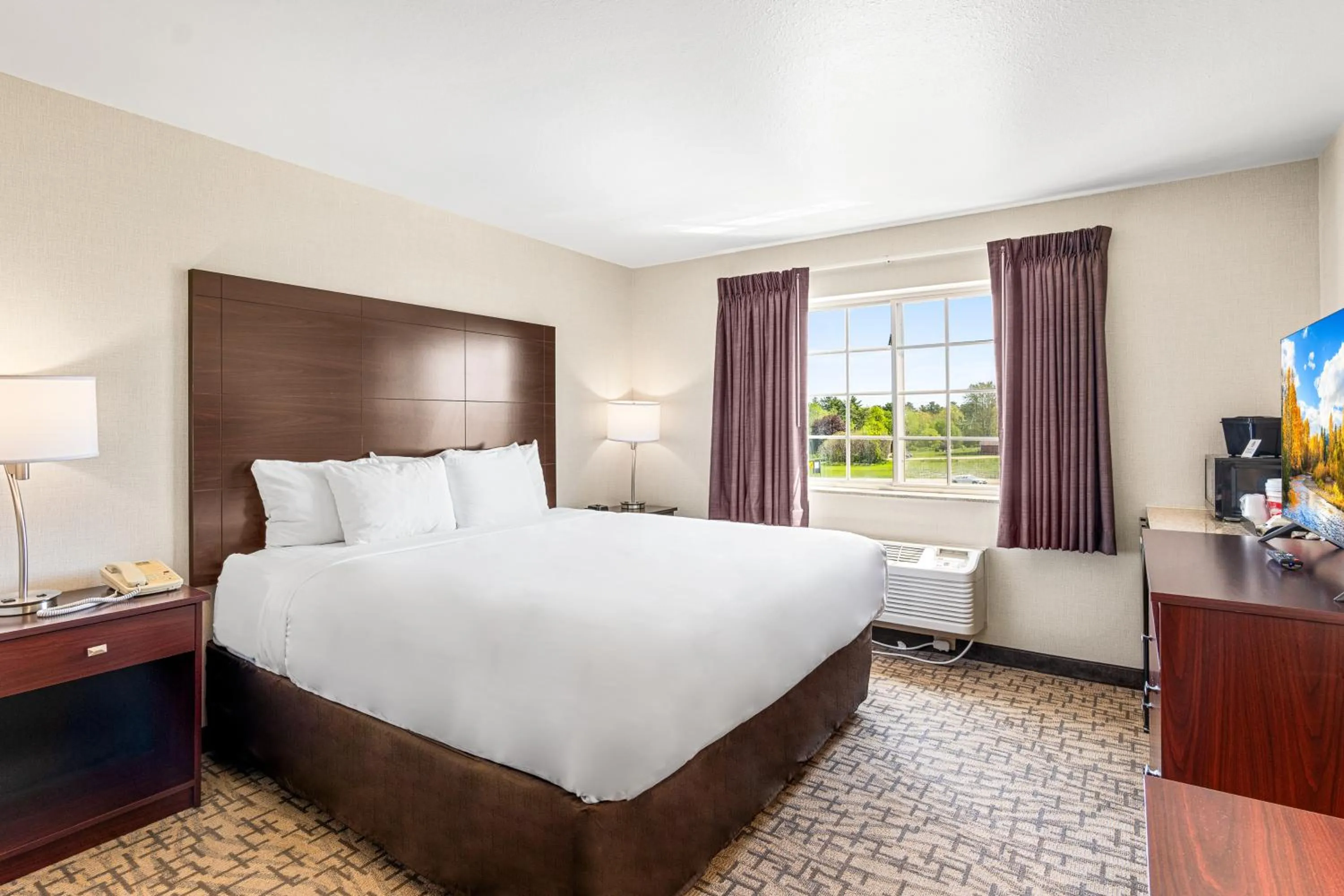 Photo of the whole room, Bed in Boarders Inn & Suites by Cobblestone Hotels - Shawano