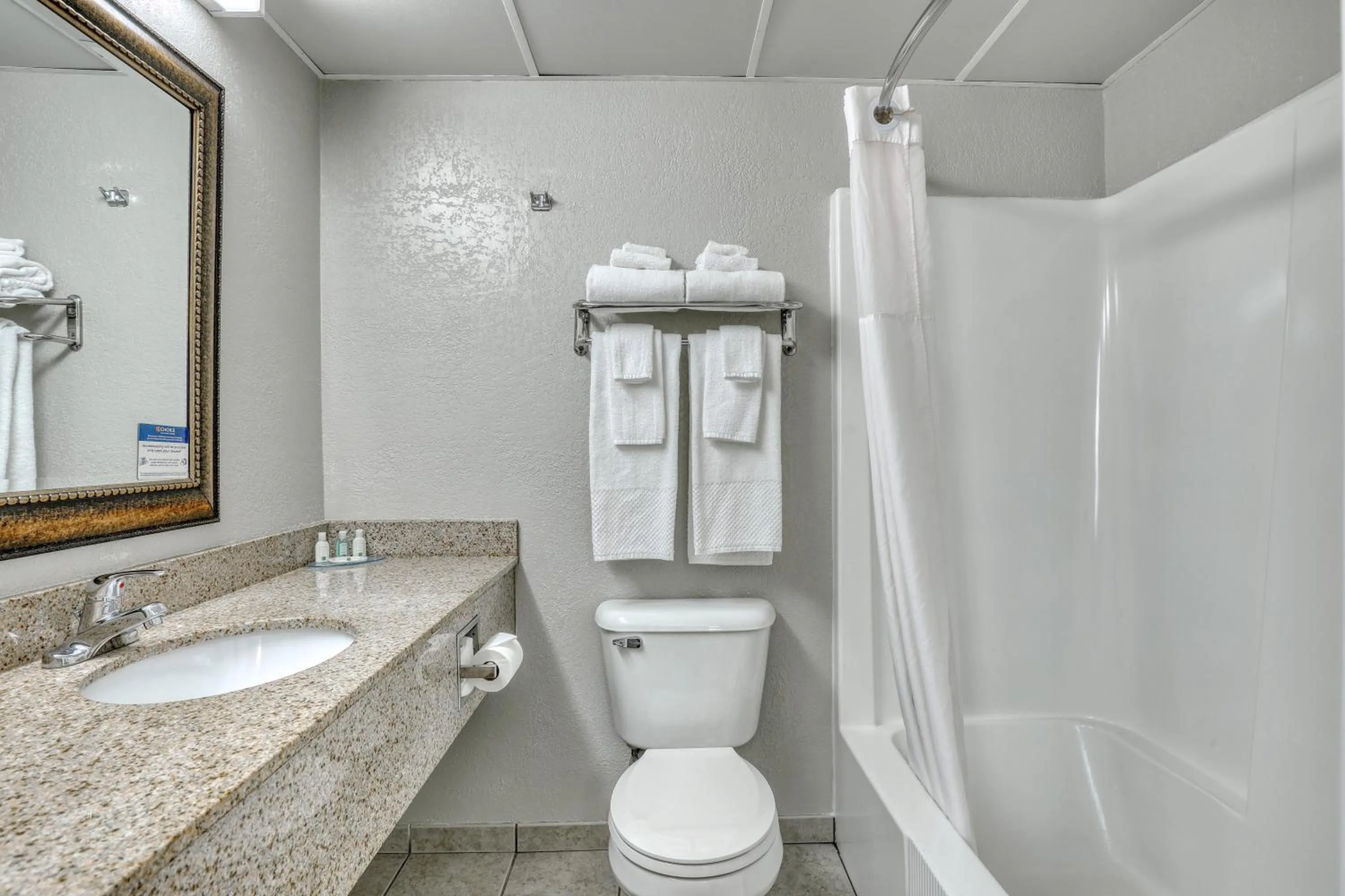 Toilet in Quality Inn & Suites Green Bay Downtown