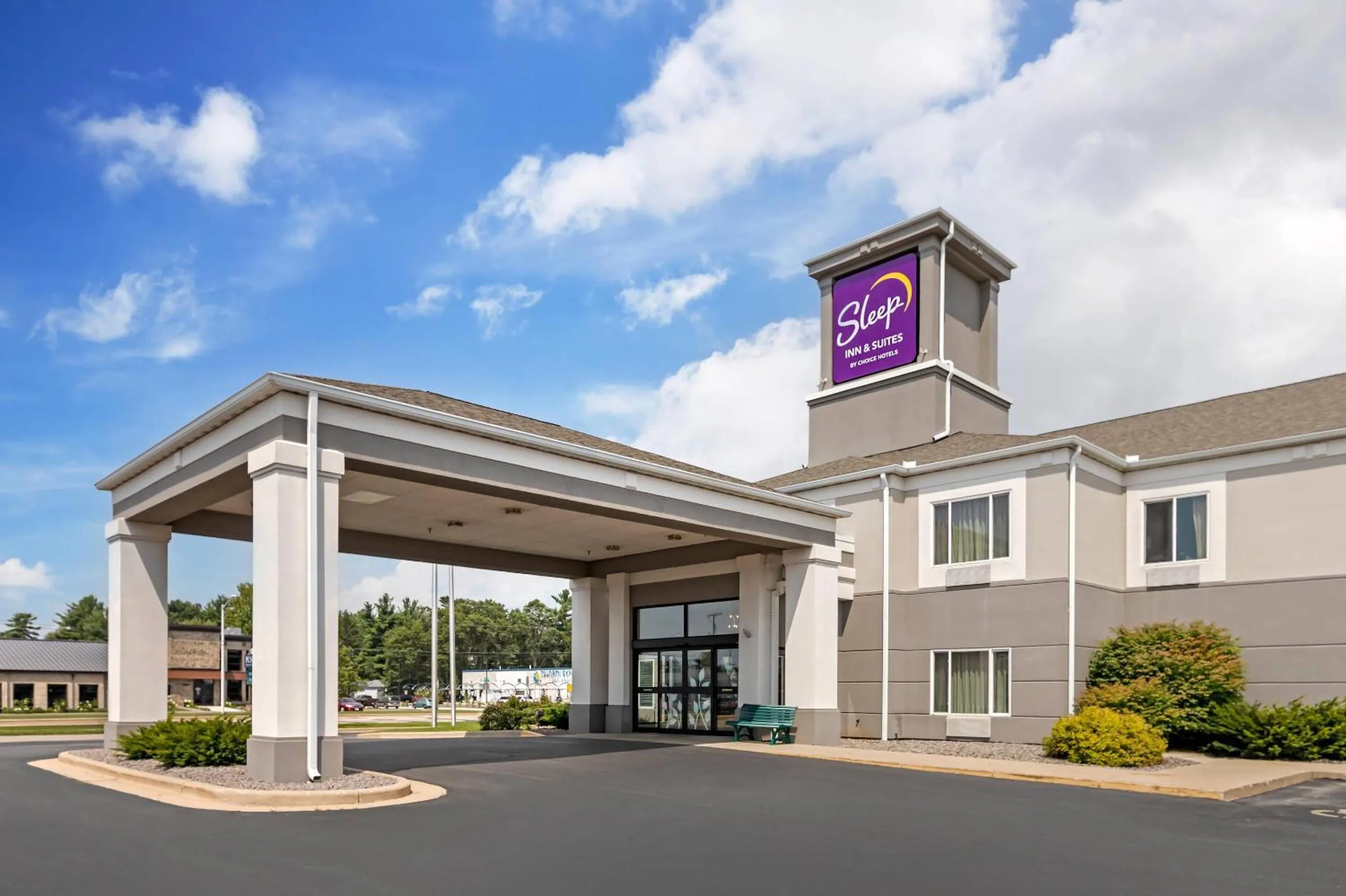 Property logo or sign in Sleep Inn & Suites Wisconsin Rapids