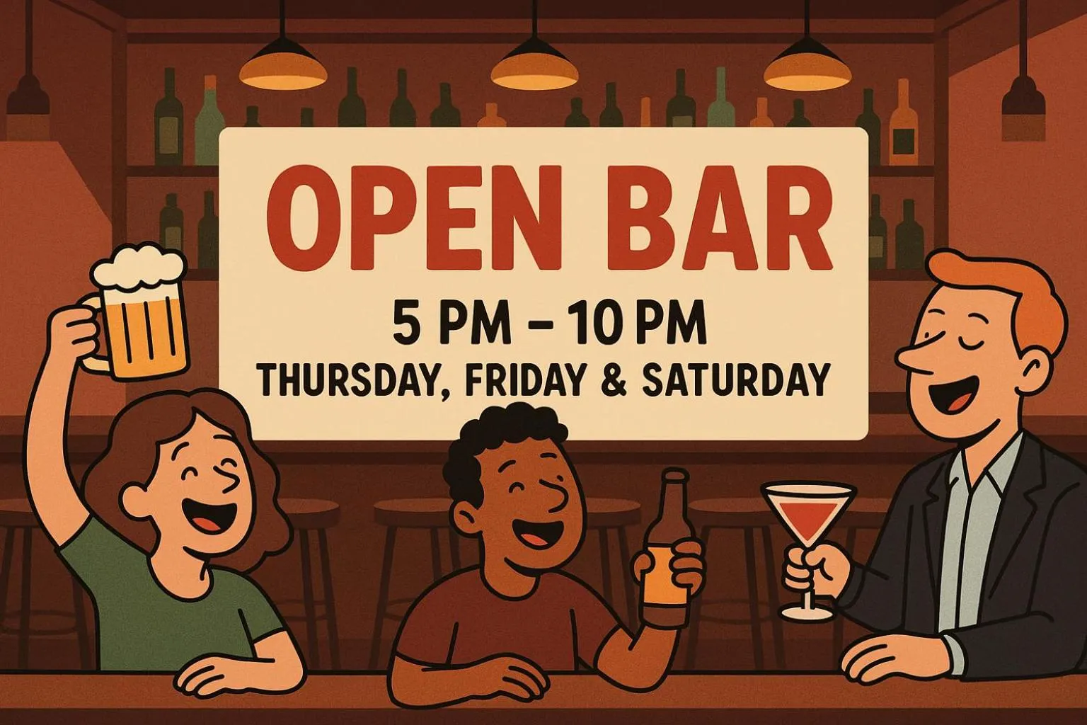 Lounge or bar in Comfort Inn & Suites Madison North