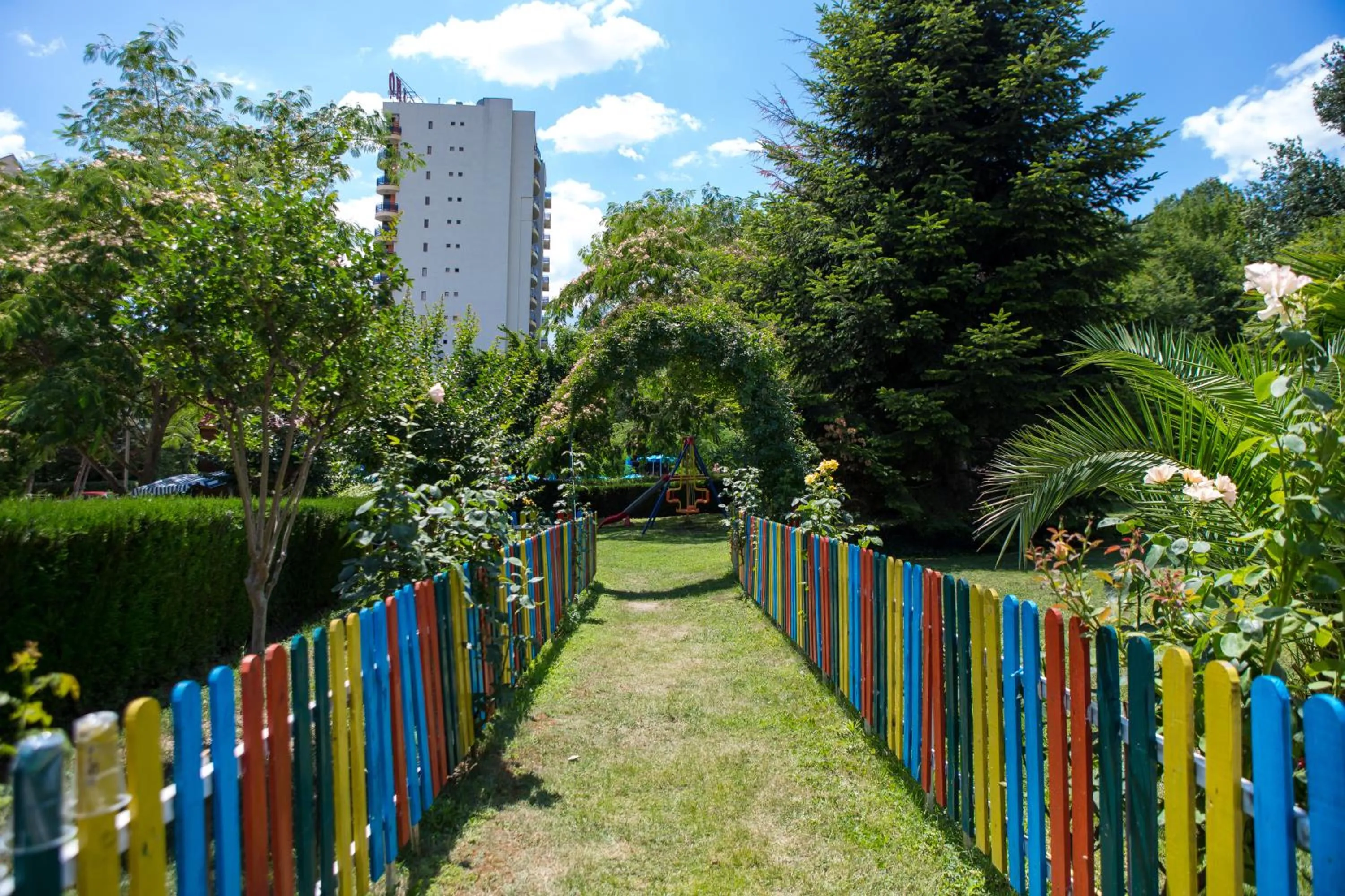 Garden in Park Hotel Perla