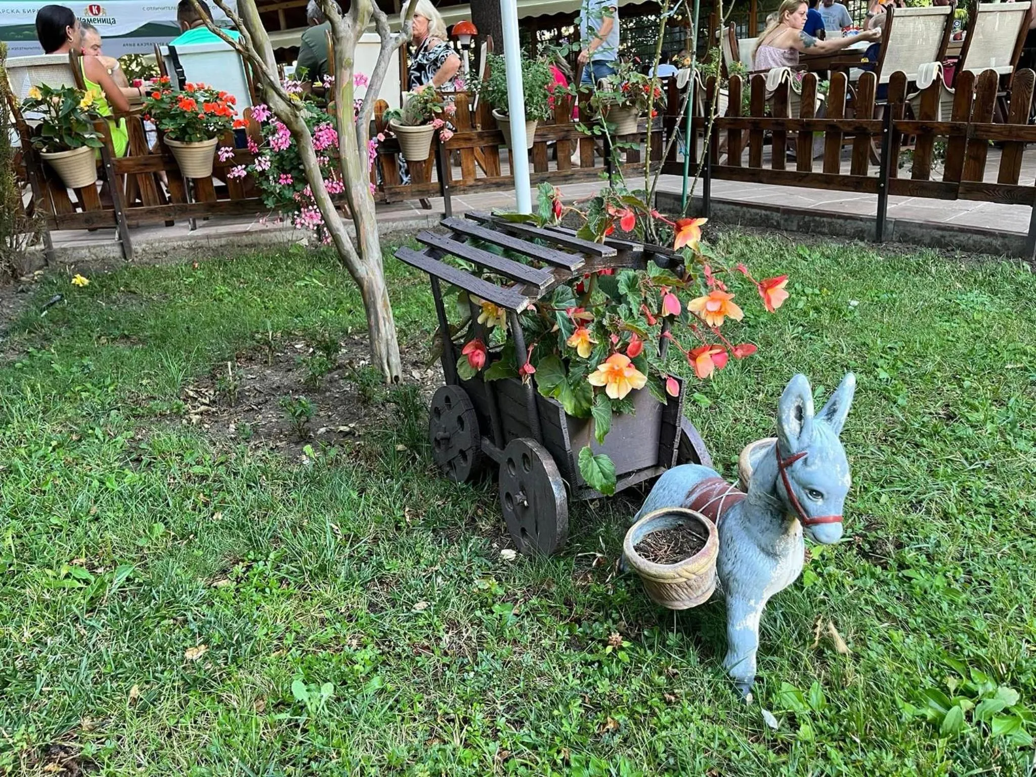 Garden in Park Hotel Perla