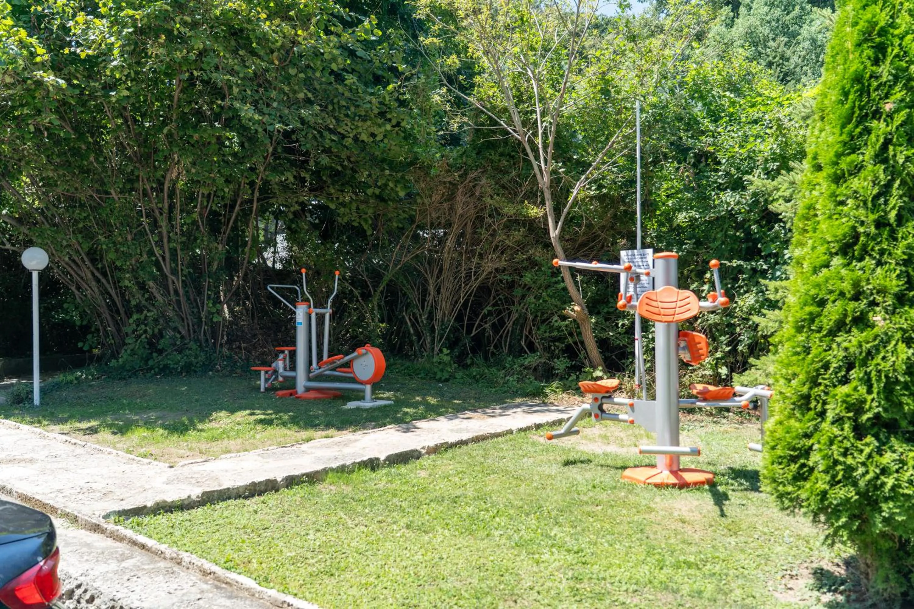 Fitness centre/facilities in Park Hotel Perla