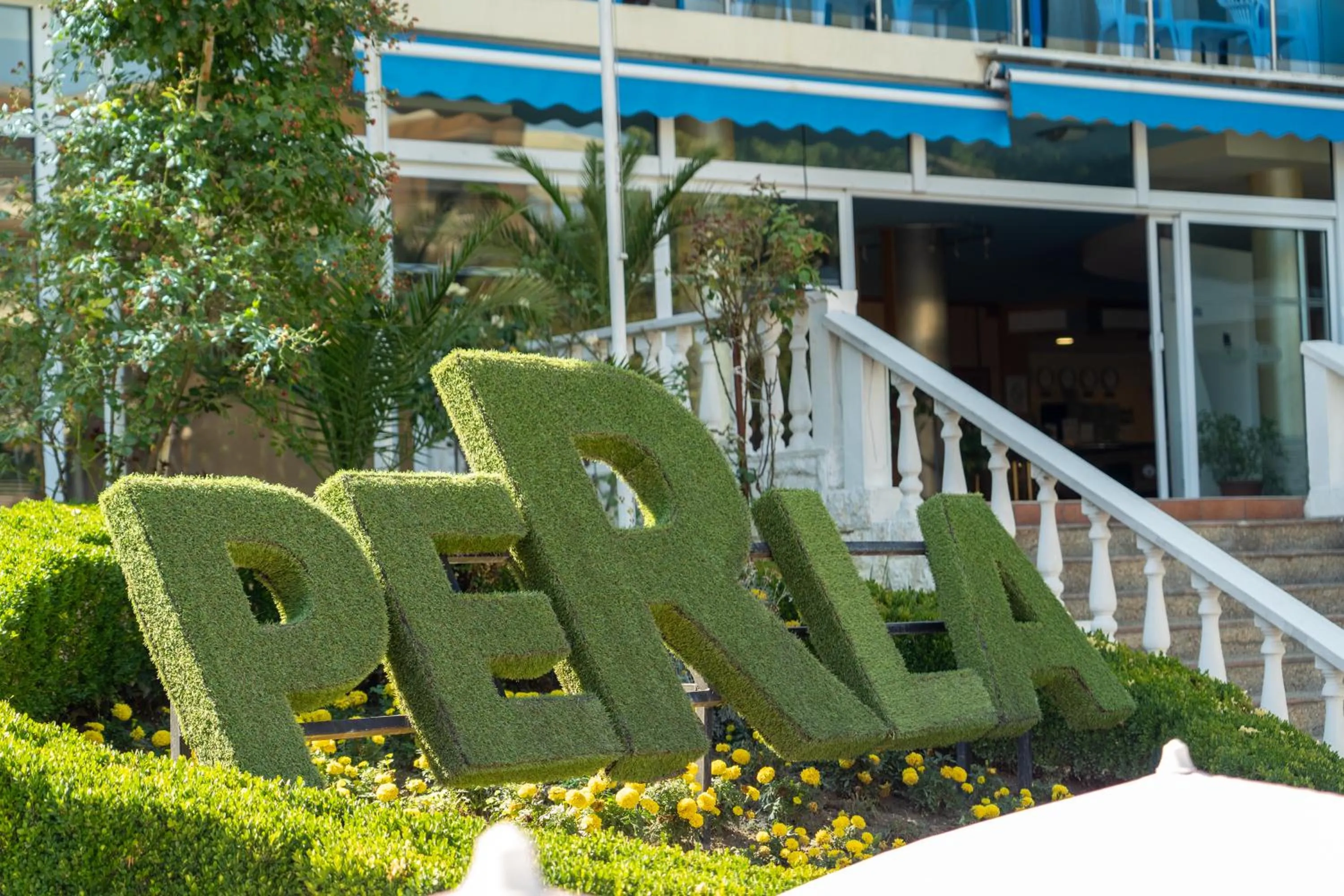 Property building in Park Hotel Perla