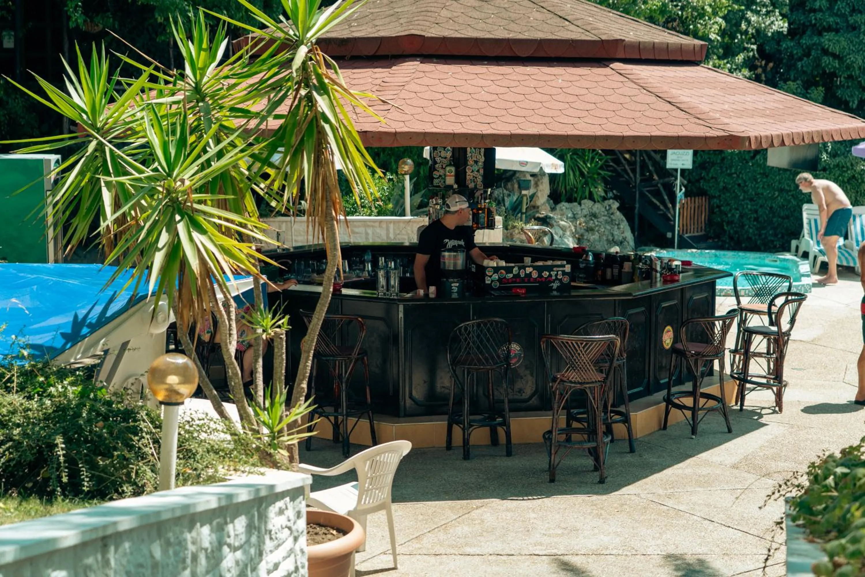 Lounge or bar in Park Hotel Perla