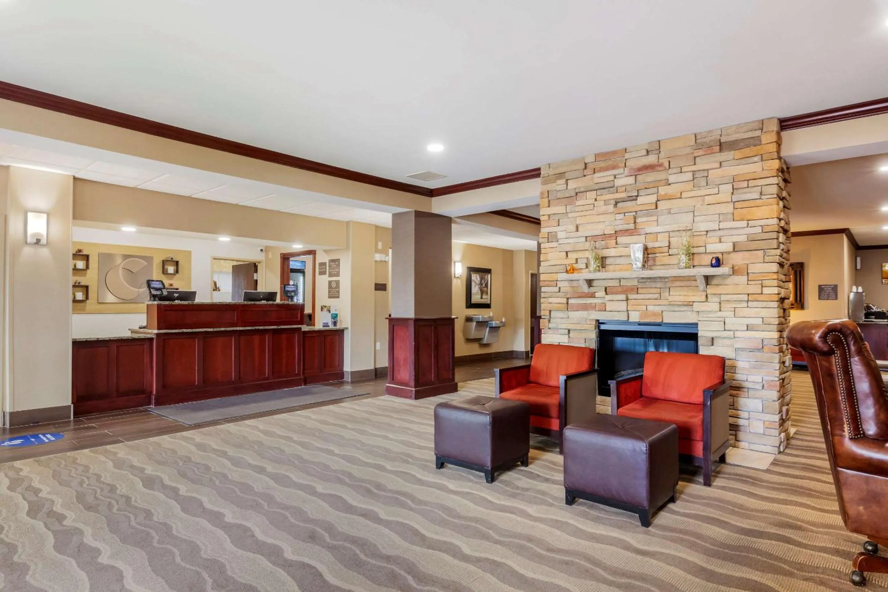 Lobby or reception in Comfort Inn Plover-Stevens Point