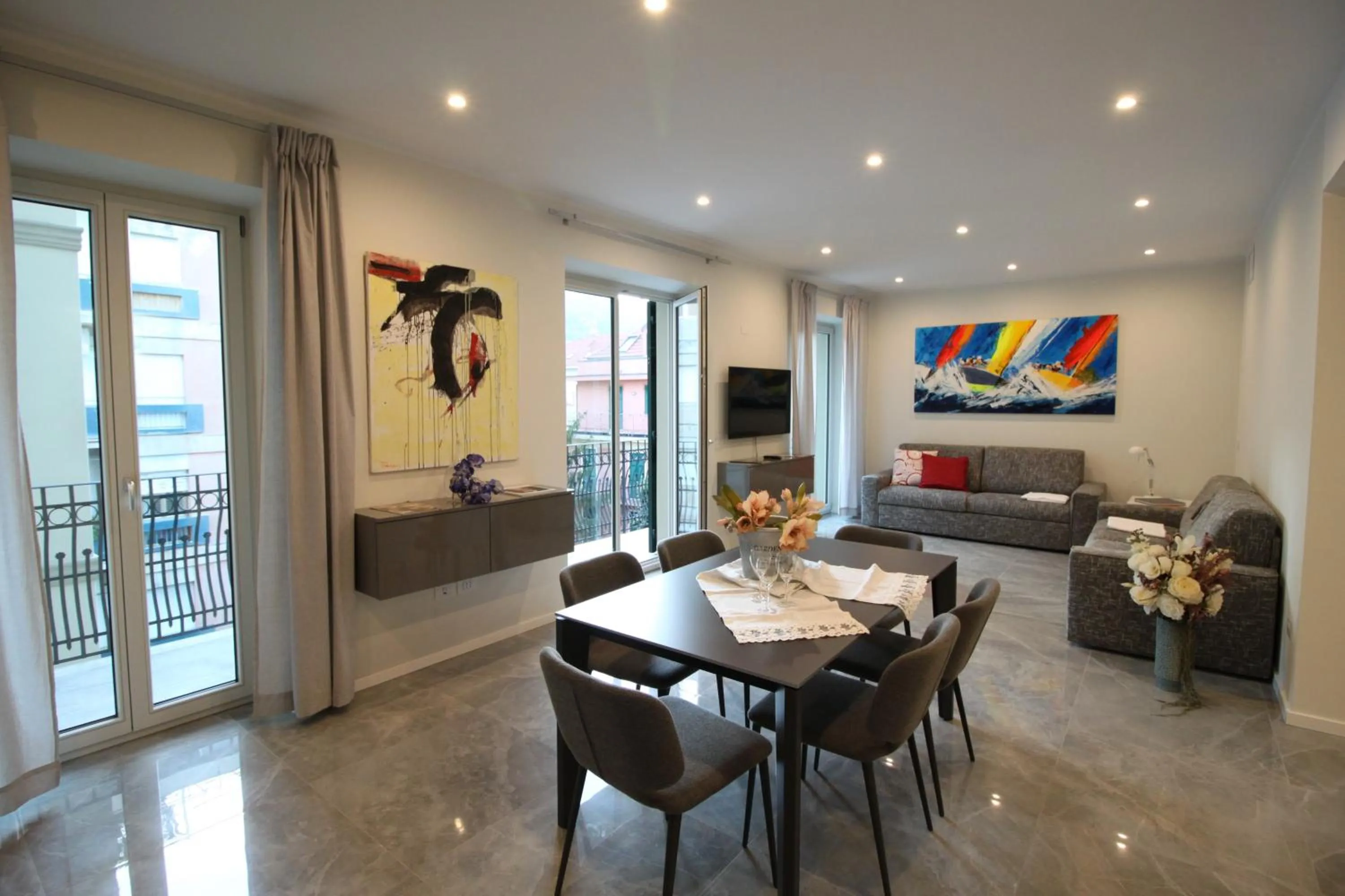 Living room in Casa Vacanze Residence Ideale Suites and Apartments