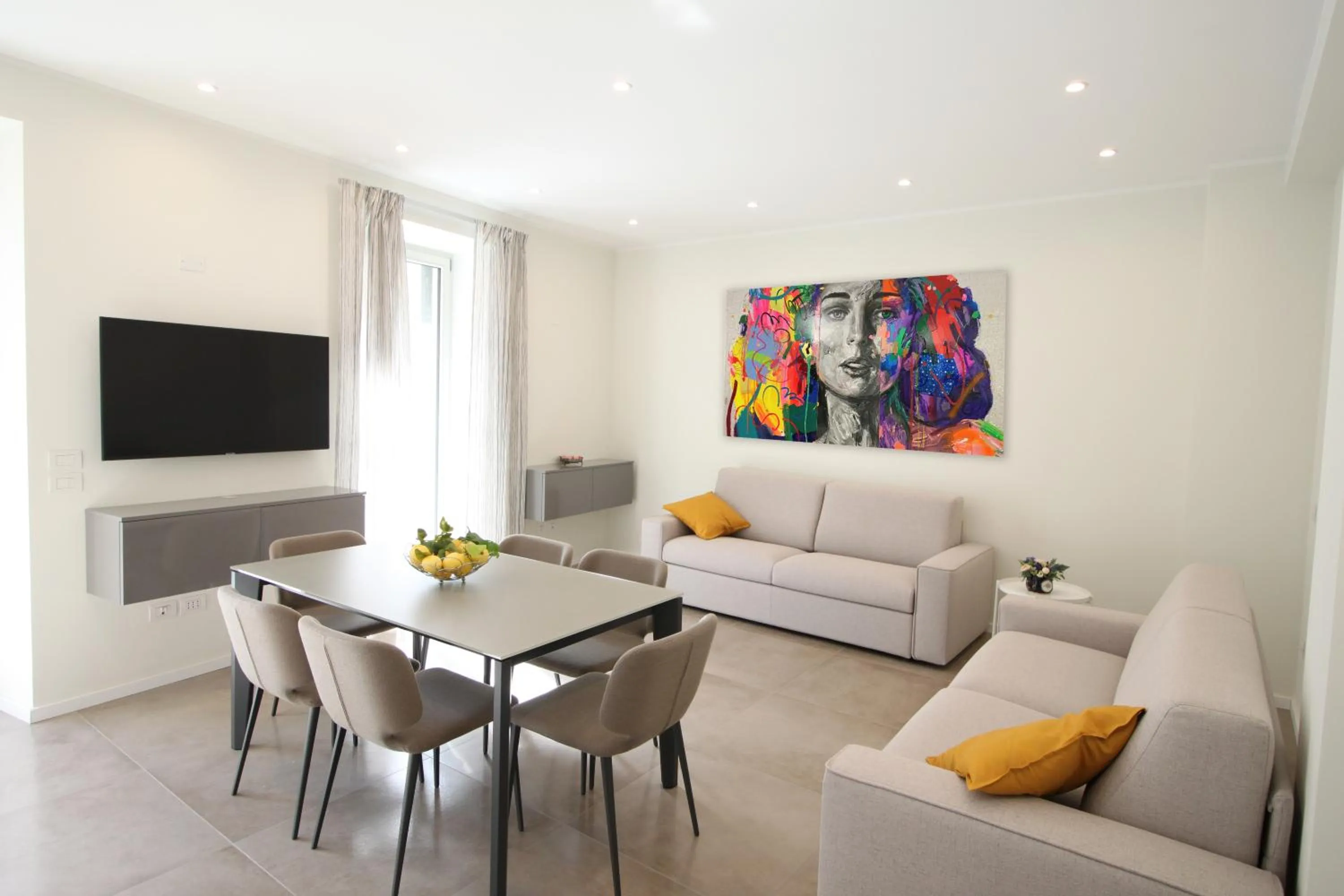 Living room in Casa Vacanze Residence Ideale Suites and Apartments