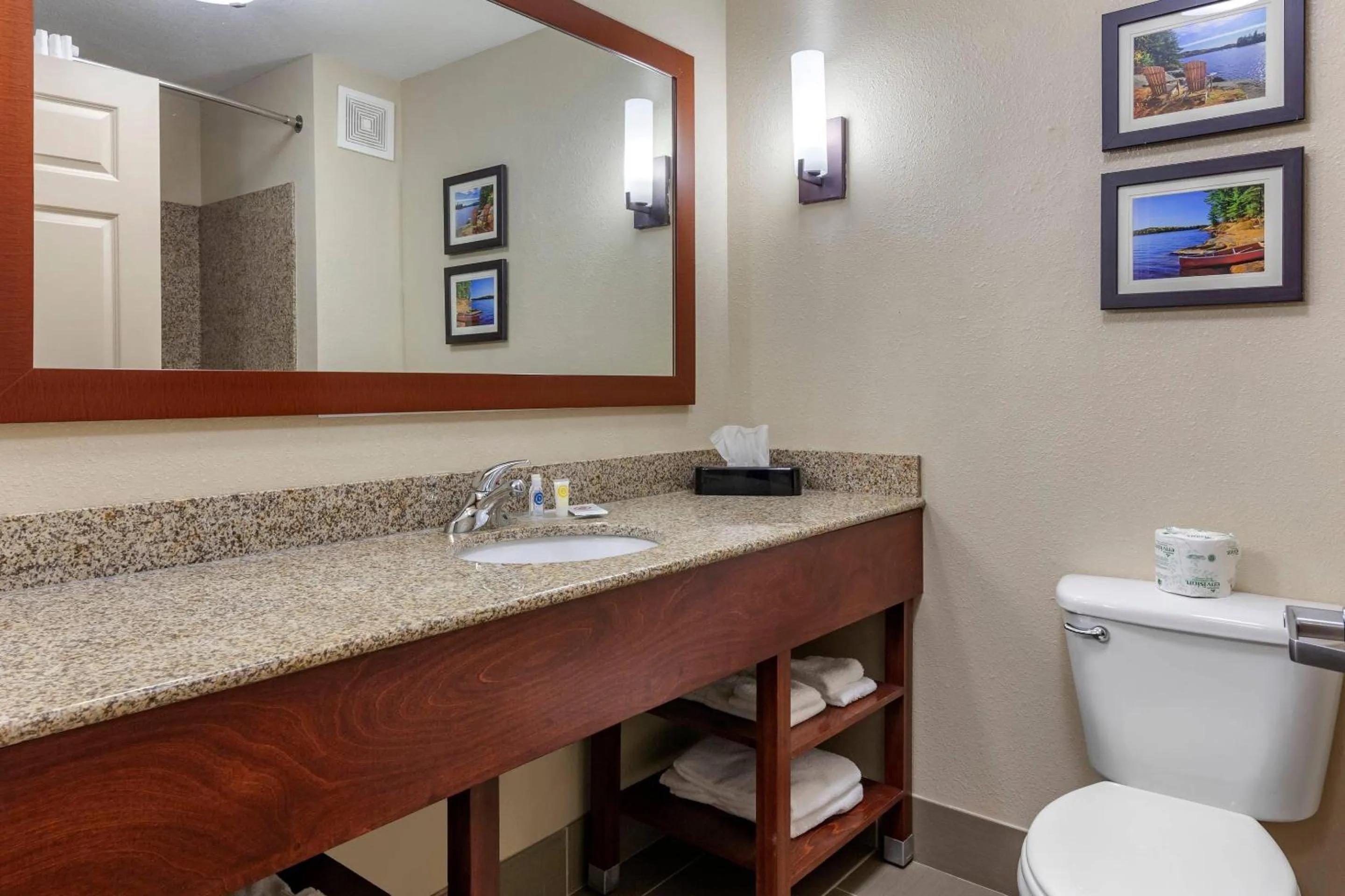 Bedroom in Comfort Suites Oshkosh West