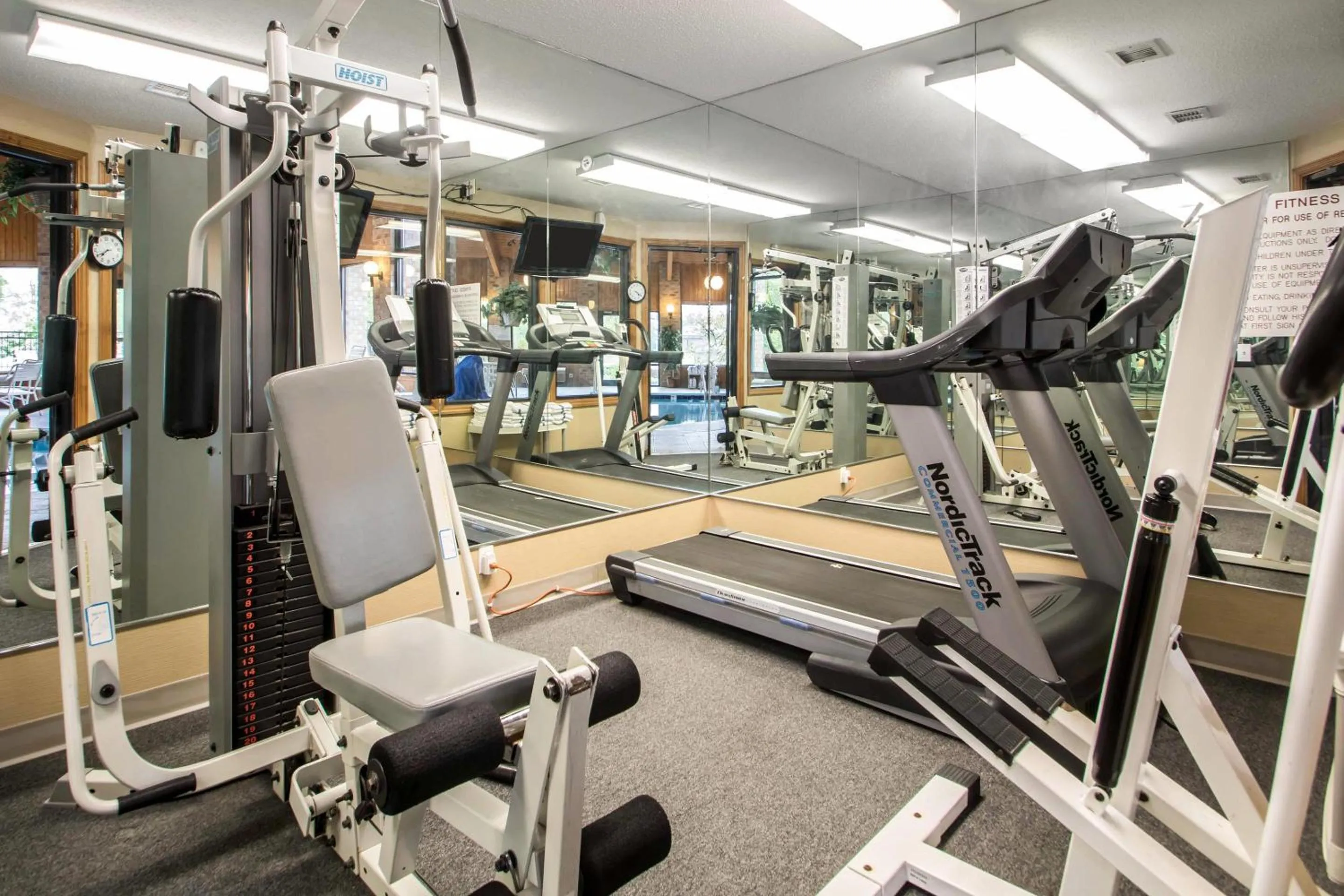 Fitness centre/facilities in Quality Inn & Suites Sun Prairie Madison East
