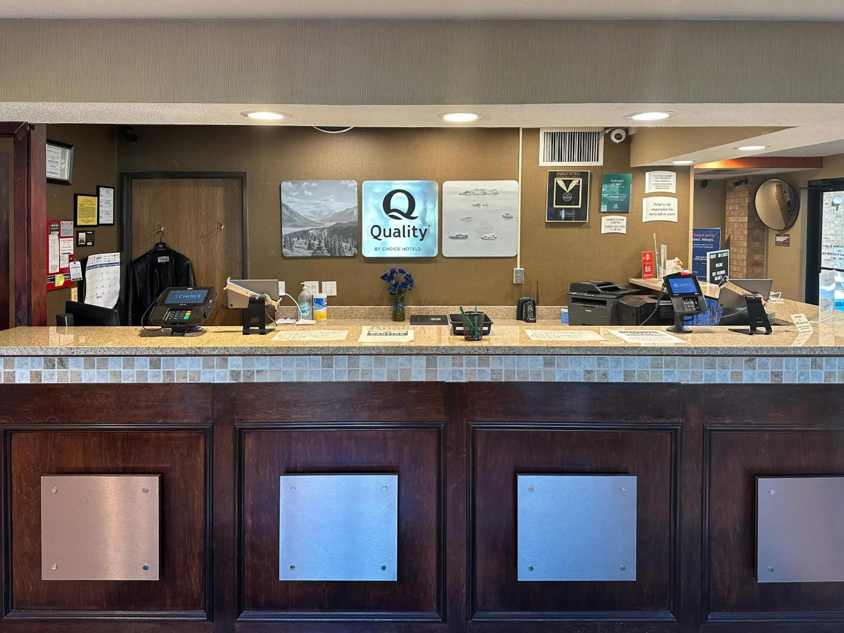 Lobby or reception in Quality Inn & Suites Sun Prairie Madison East