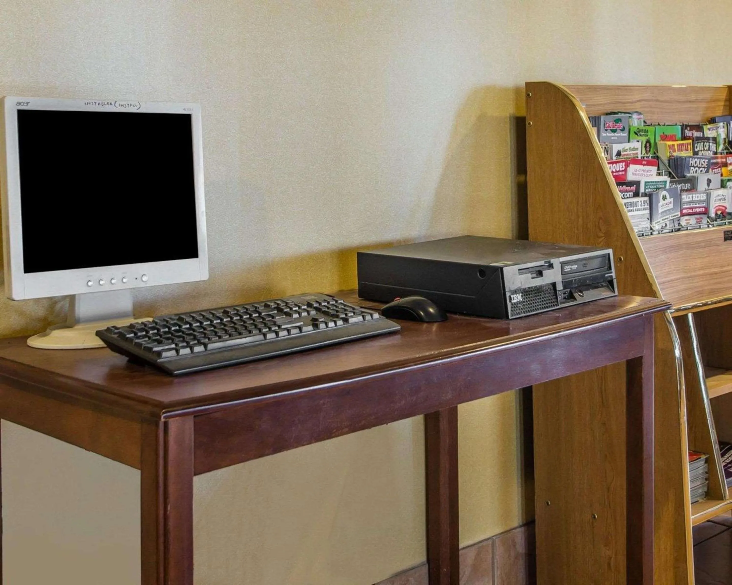 On site in Quality Inn Central Wisconsin Airport