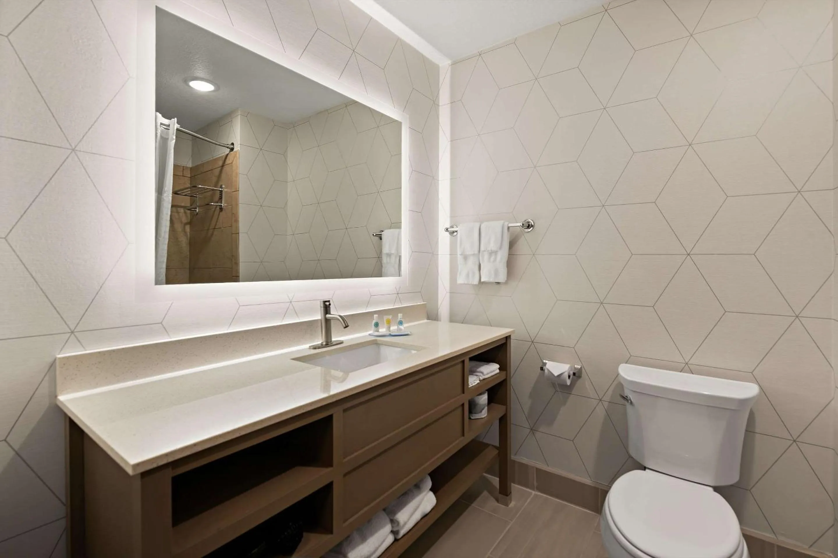 Bathroom in Comfort Suites Hudson I-94