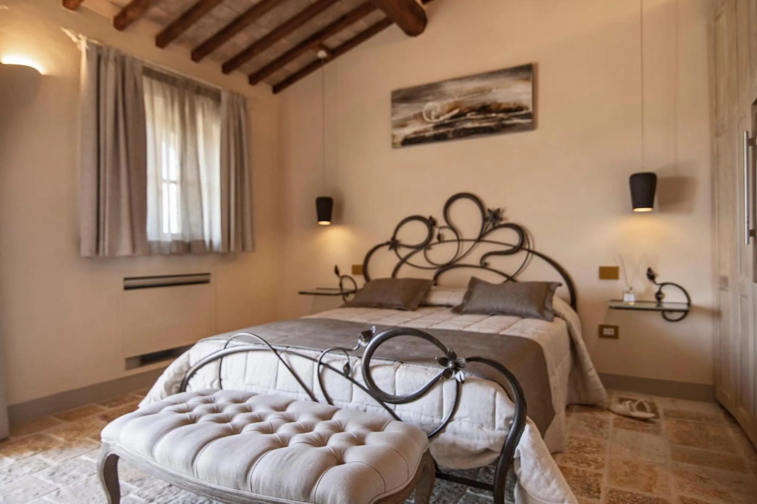 Bedroom, Bed in Capanna Suites