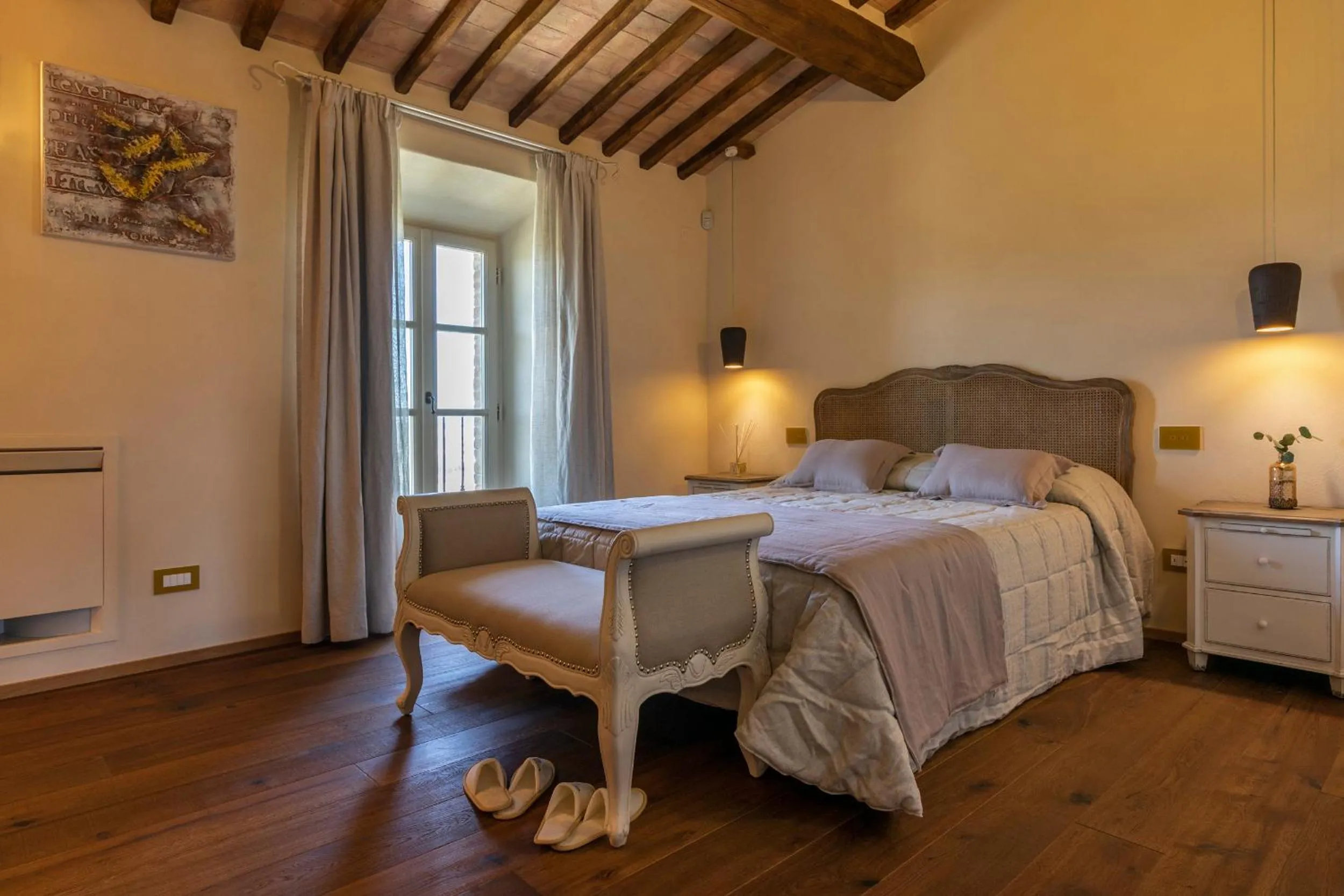 Bedroom, Bed in Capanna Suites