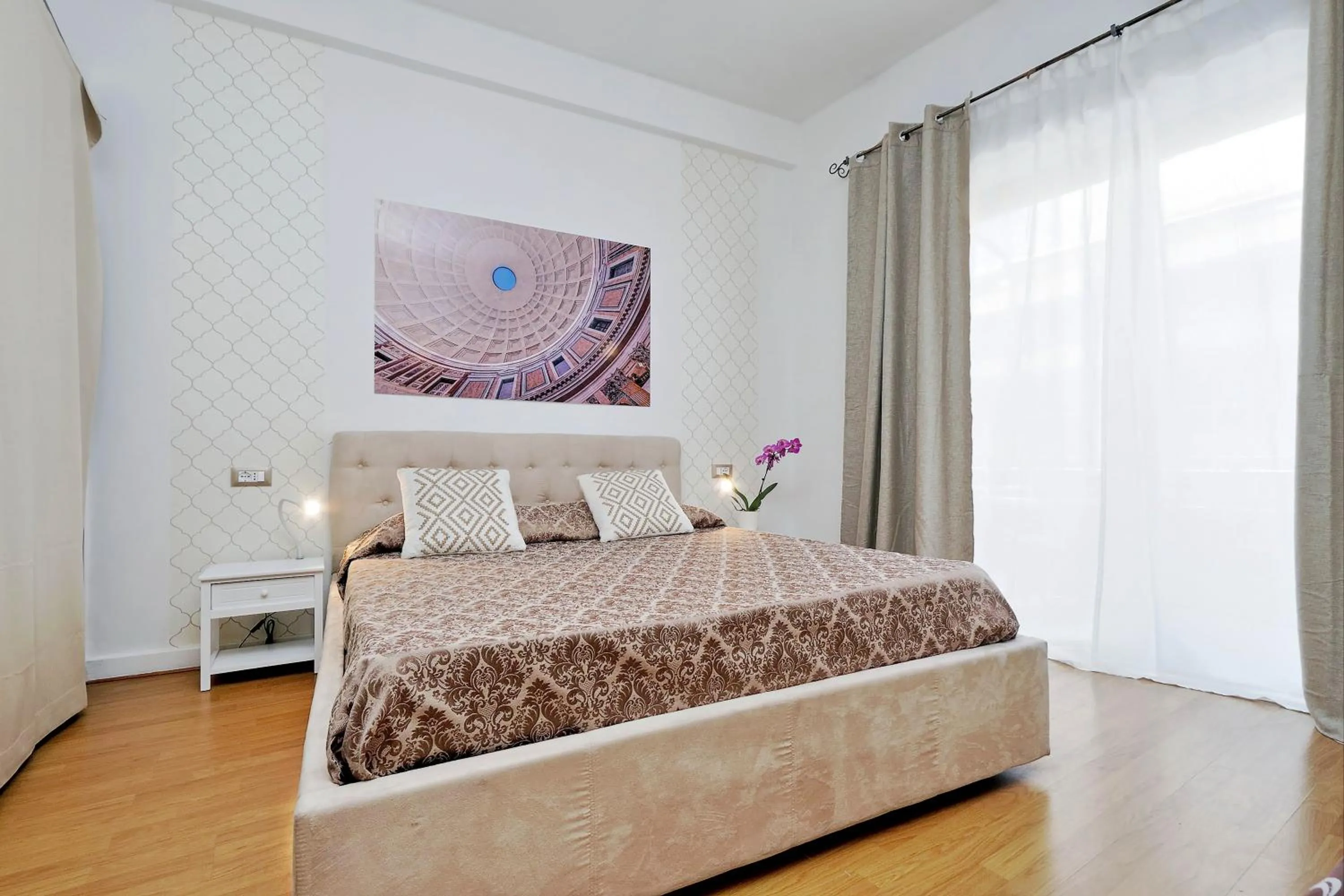 Bedroom, Bed in Merulana Suite S.Peter