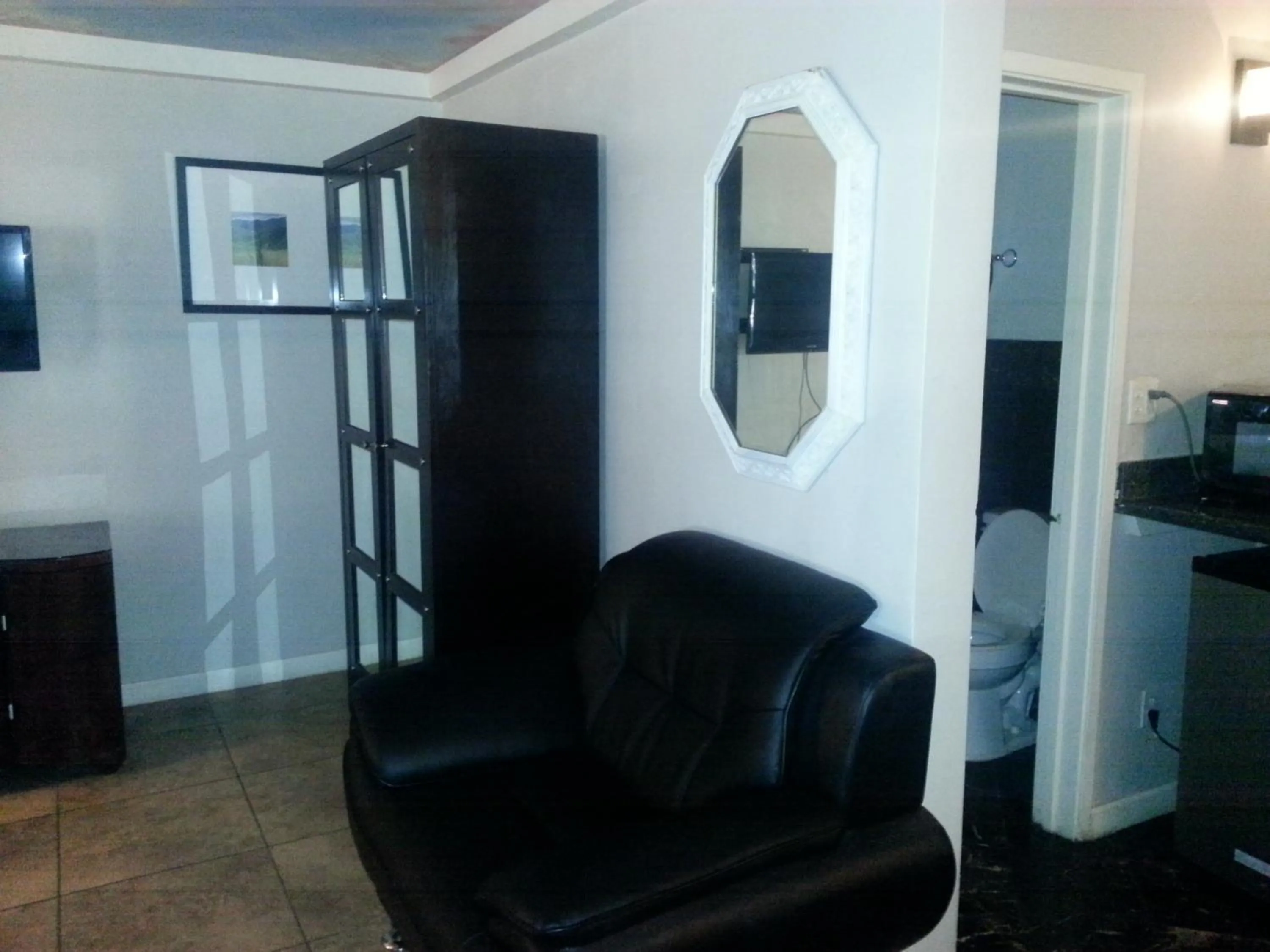 Seating area in Sterling Gardens