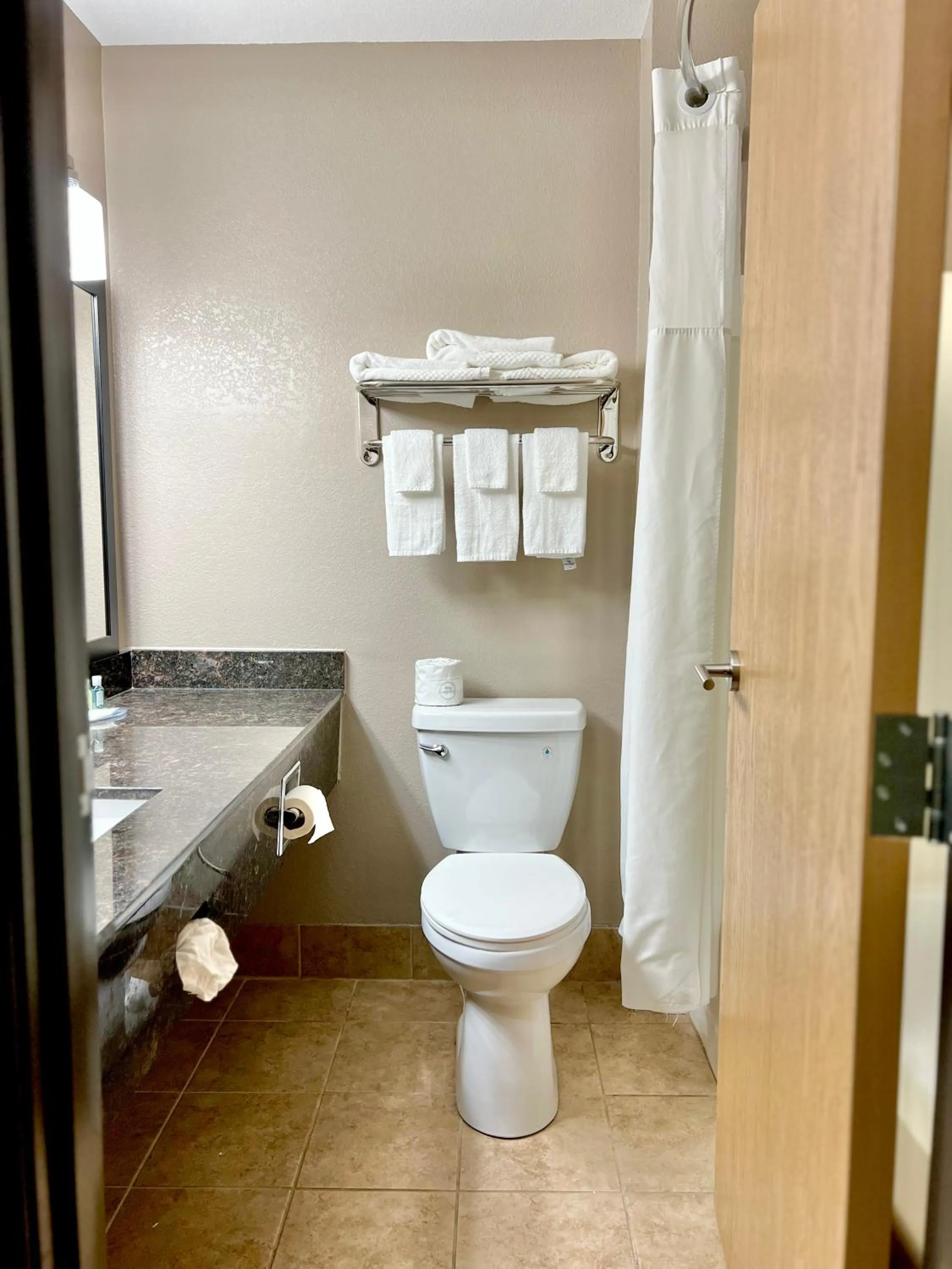 Shower in Quality Inn & Suites Wisconsin Dells Downtown - Waterparks Area