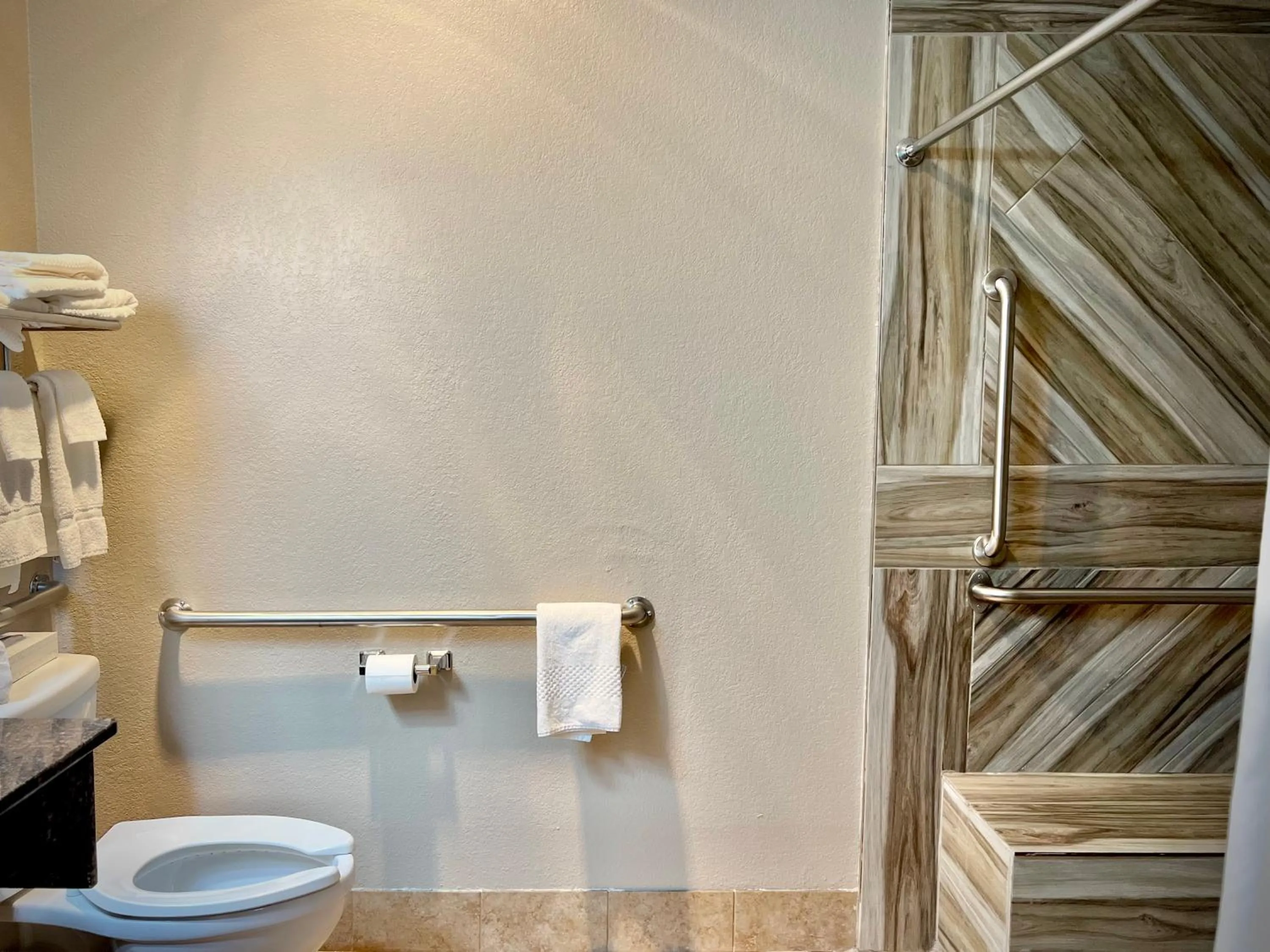 Toilet in Quality Inn & Suites Wisconsin Dells Downtown - Waterparks Area