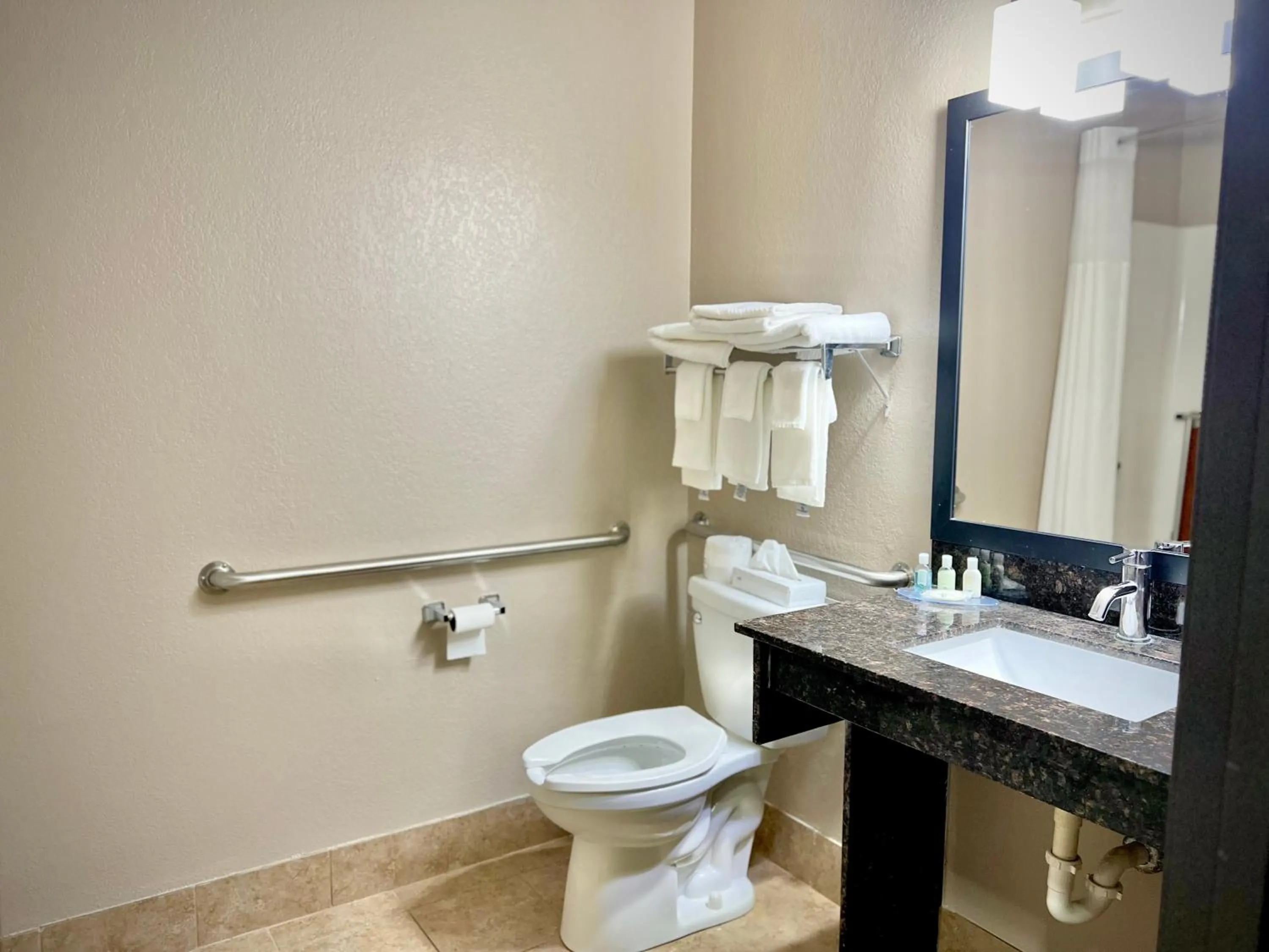 Toilet in Quality Inn & Suites Wisconsin Dells Downtown - Waterparks Area
