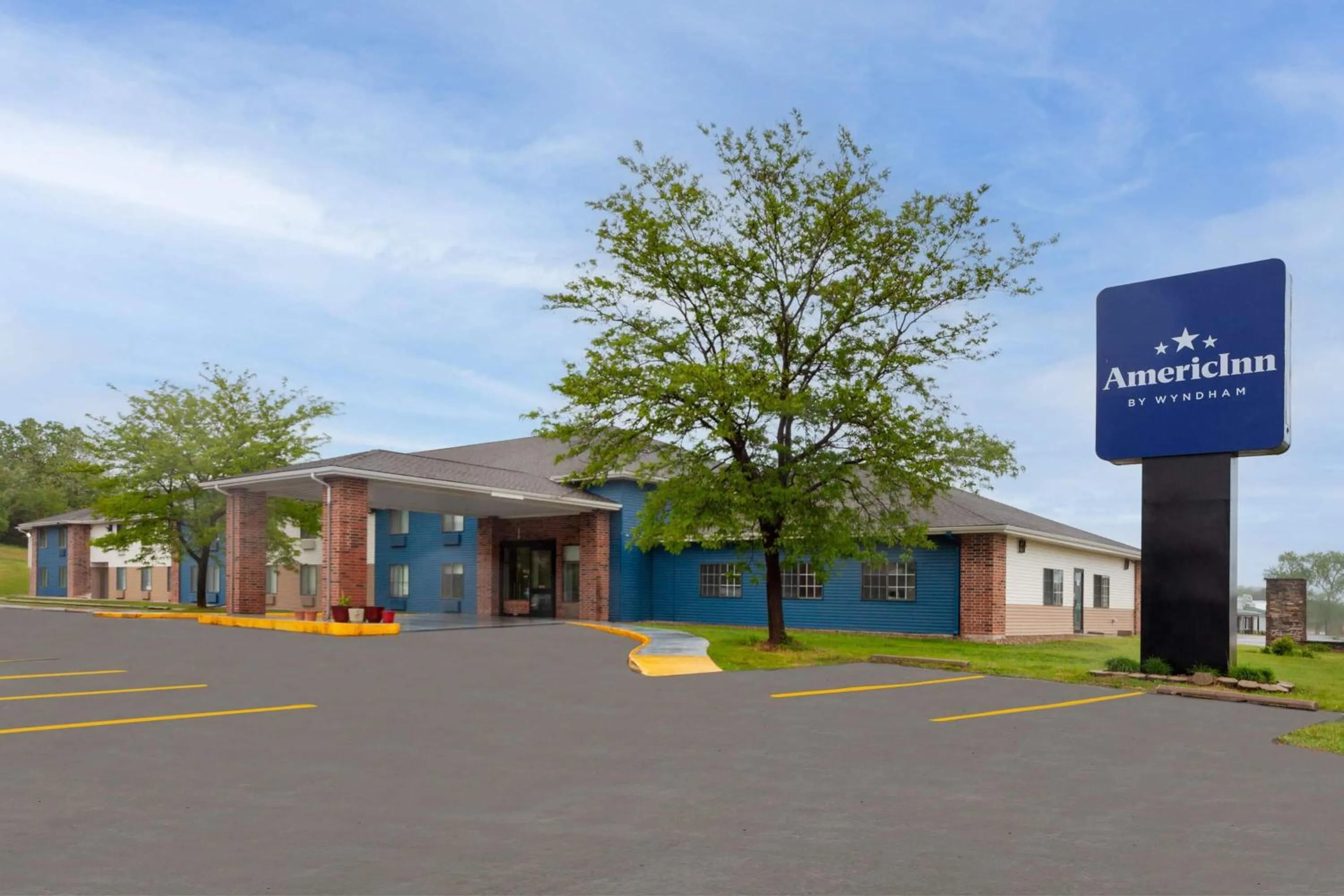 Property building in AmericInn by Wyndham Reedsburg