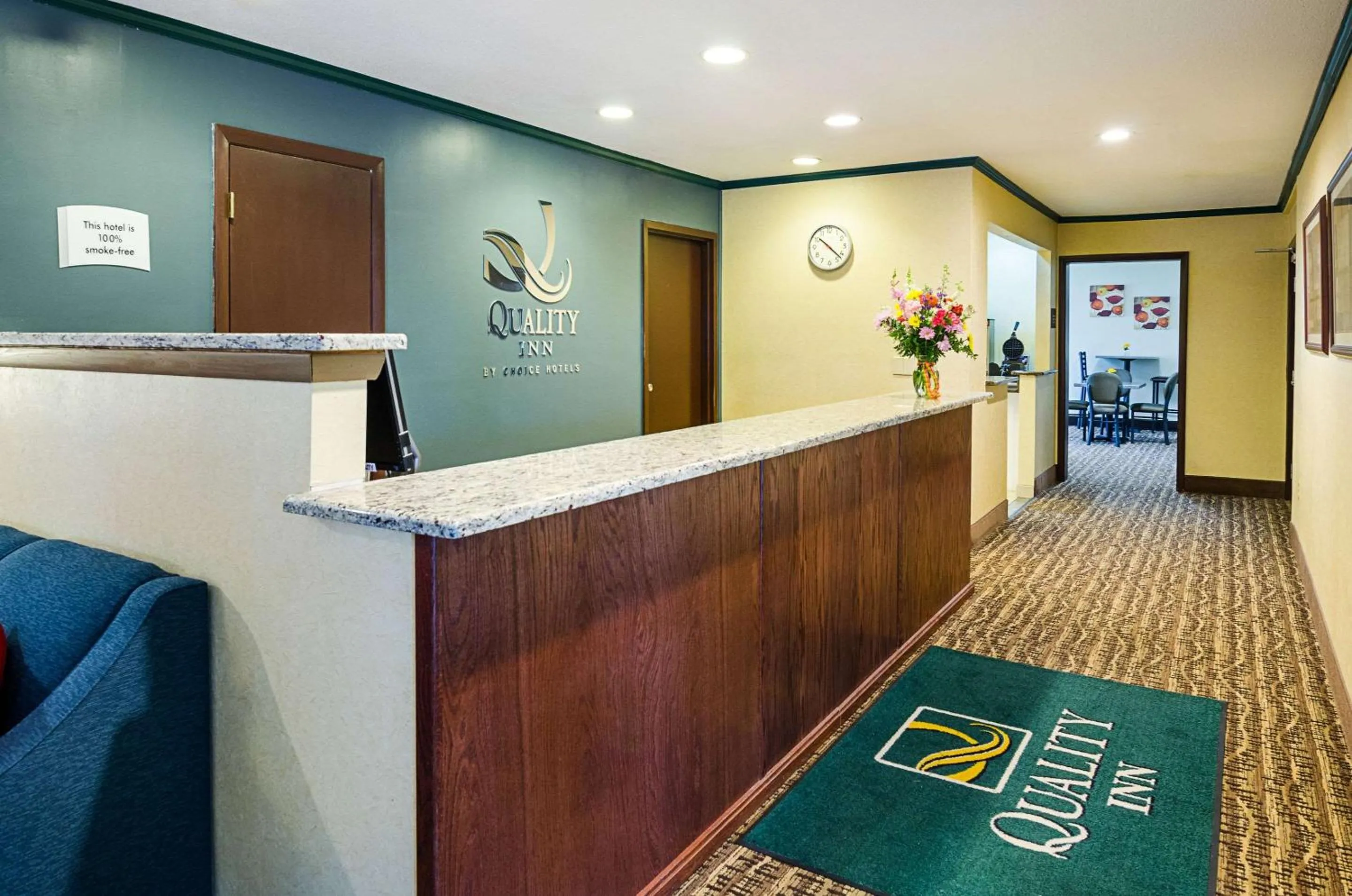 Lobby or reception in Quality Inn Princeton