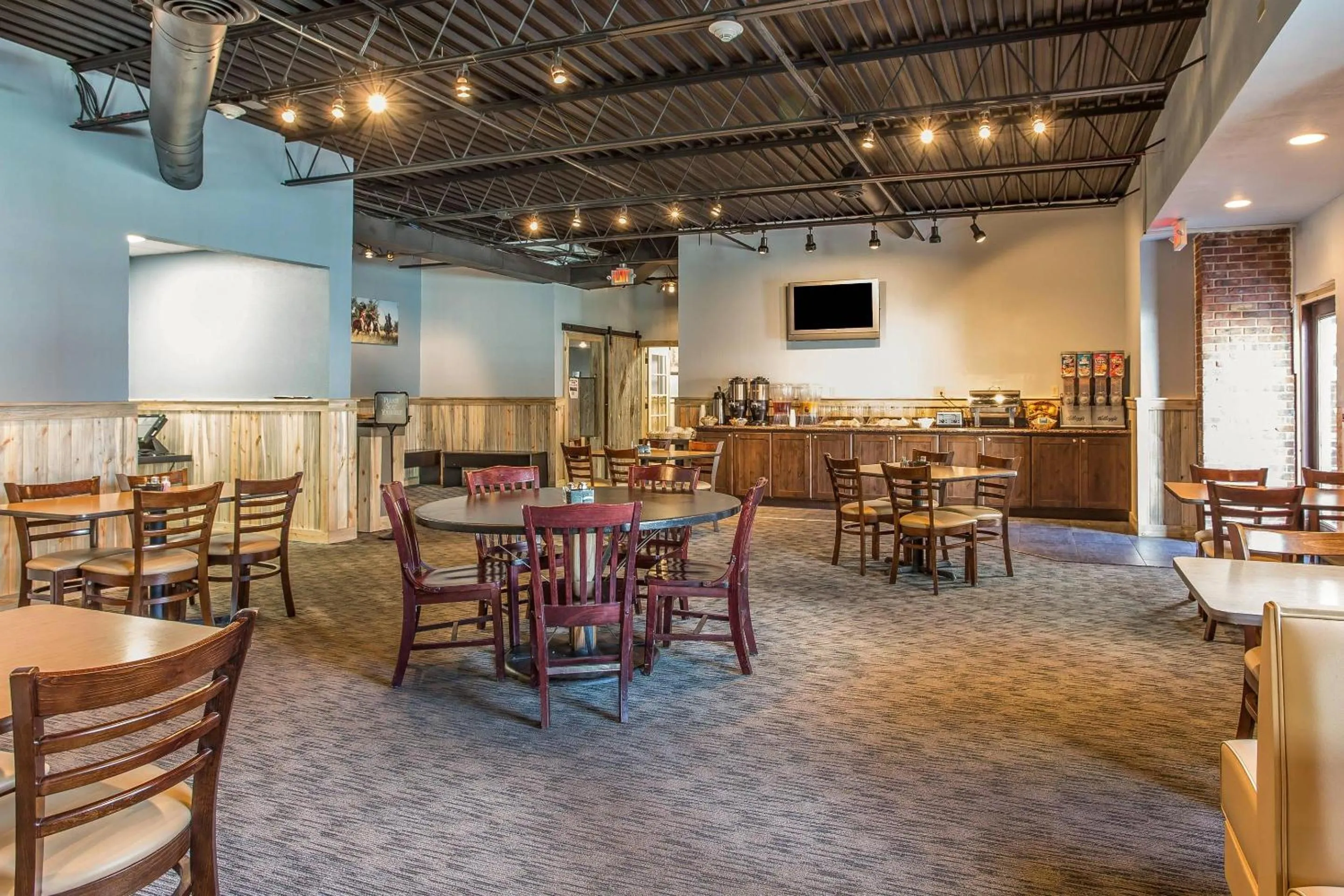 Breakfast in Econo Lodge Rawlins