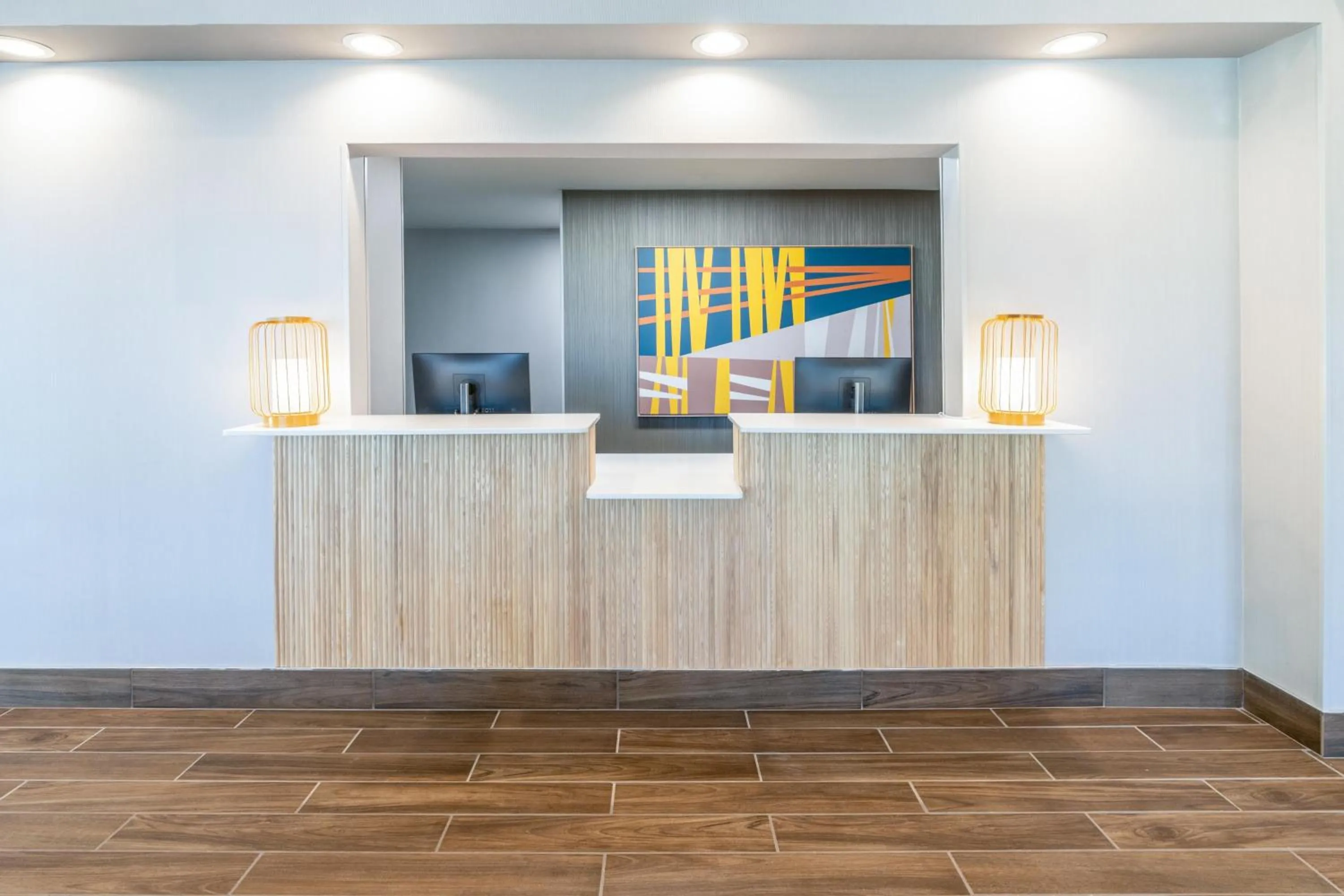 Lobby or reception in Spark by Hilton Sheridan