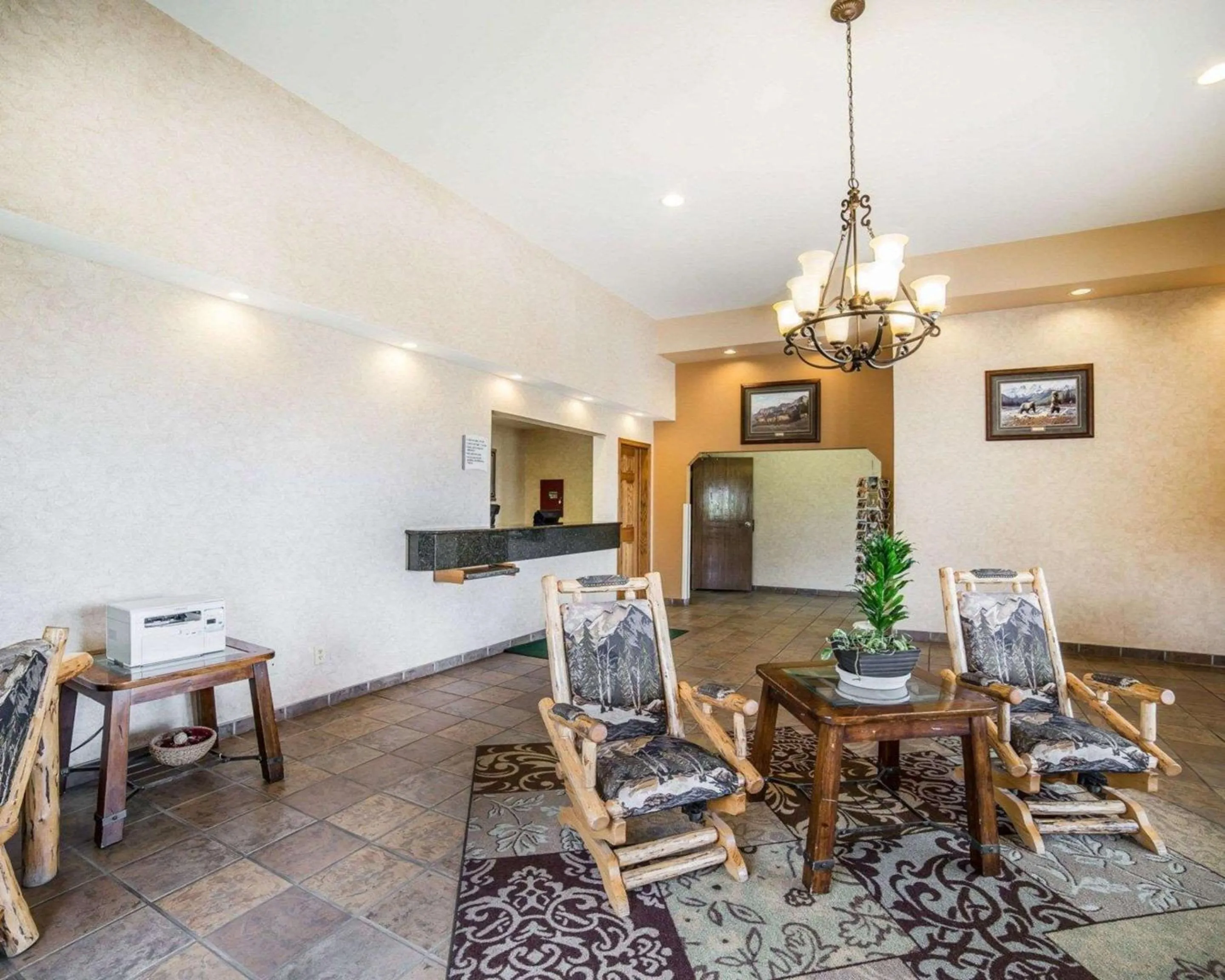 Lobby or reception in Quality Inn Sheridan