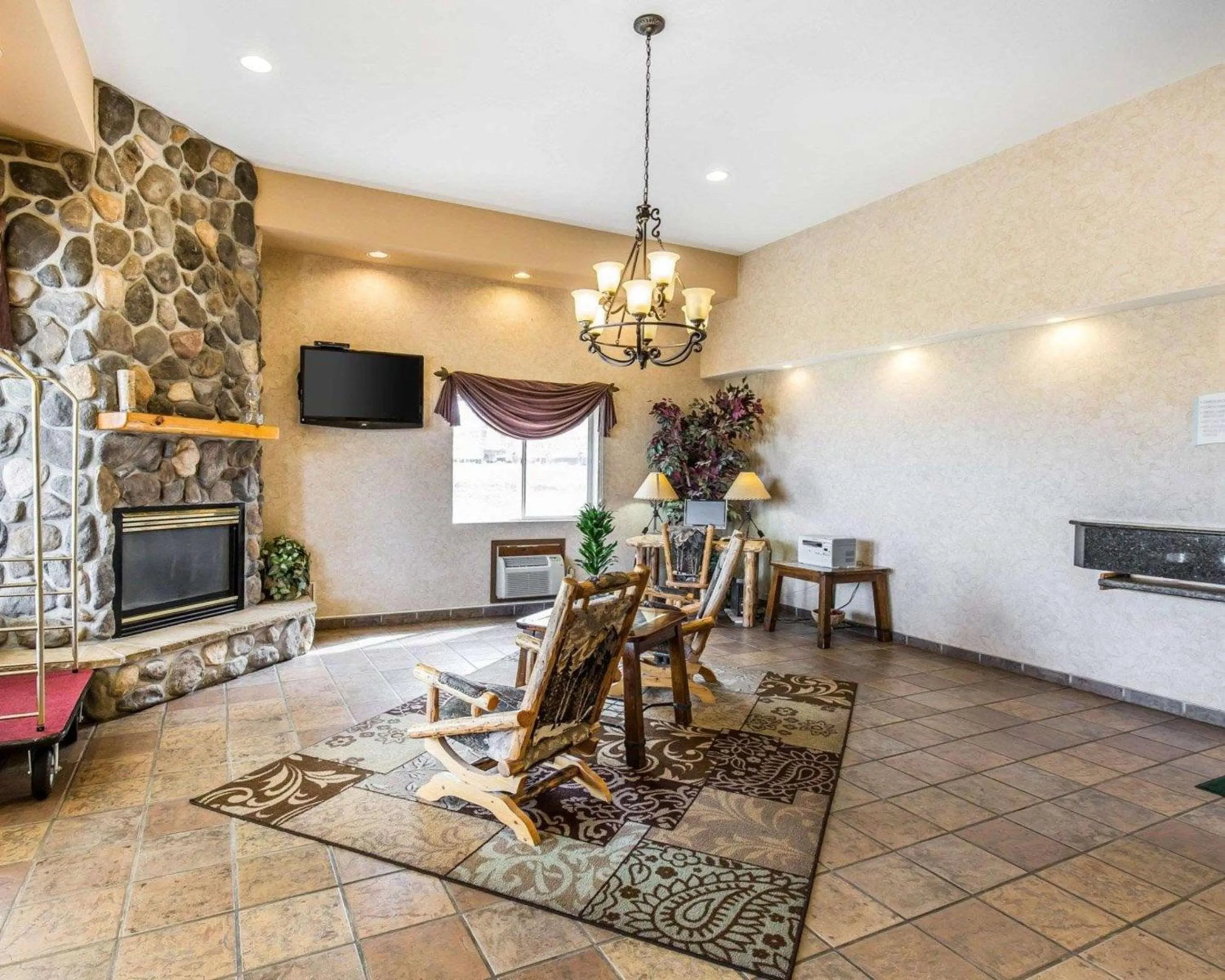 Lobby or reception in Quality Inn Sheridan