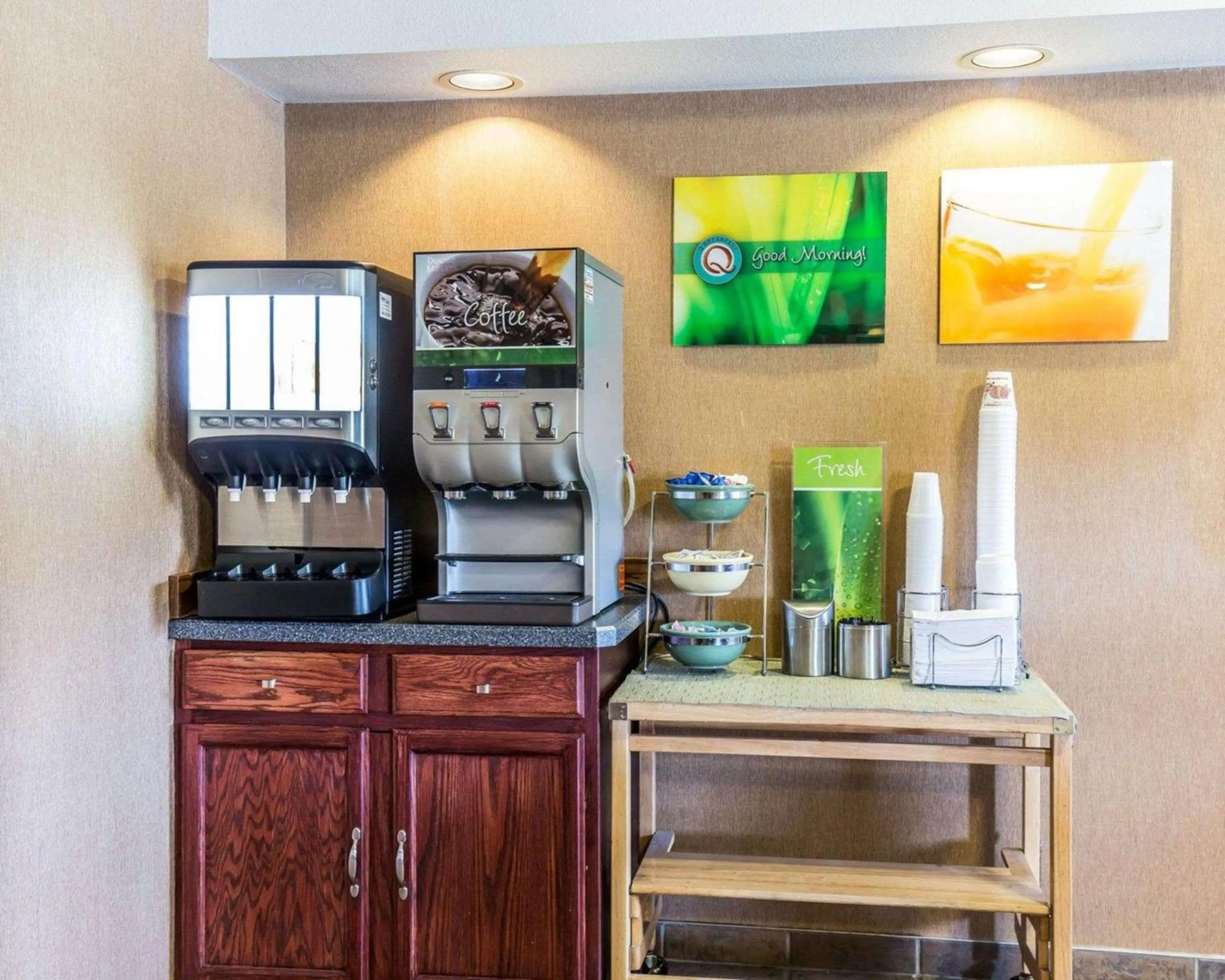 Restaurant/places to eat in Quality Inn Sheridan