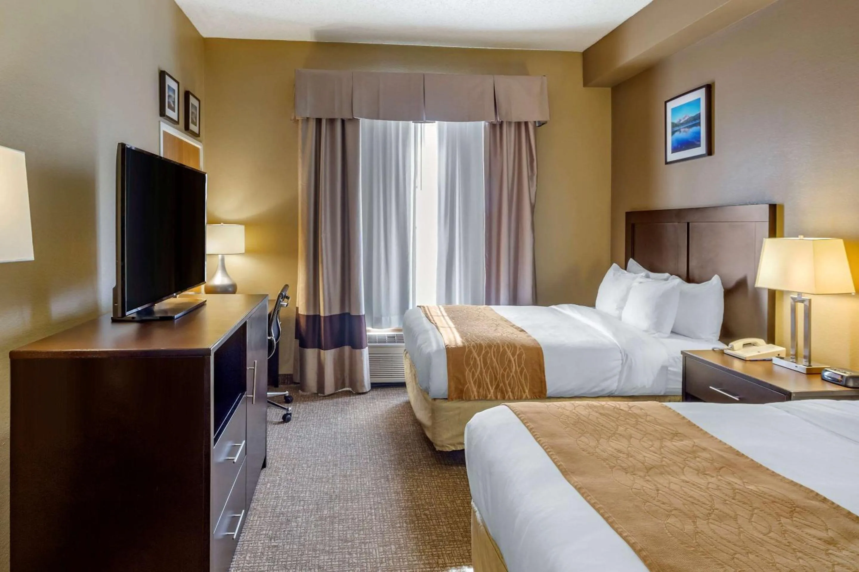 Photo of the whole room, Bed in Comfort Inn Evanston I-80