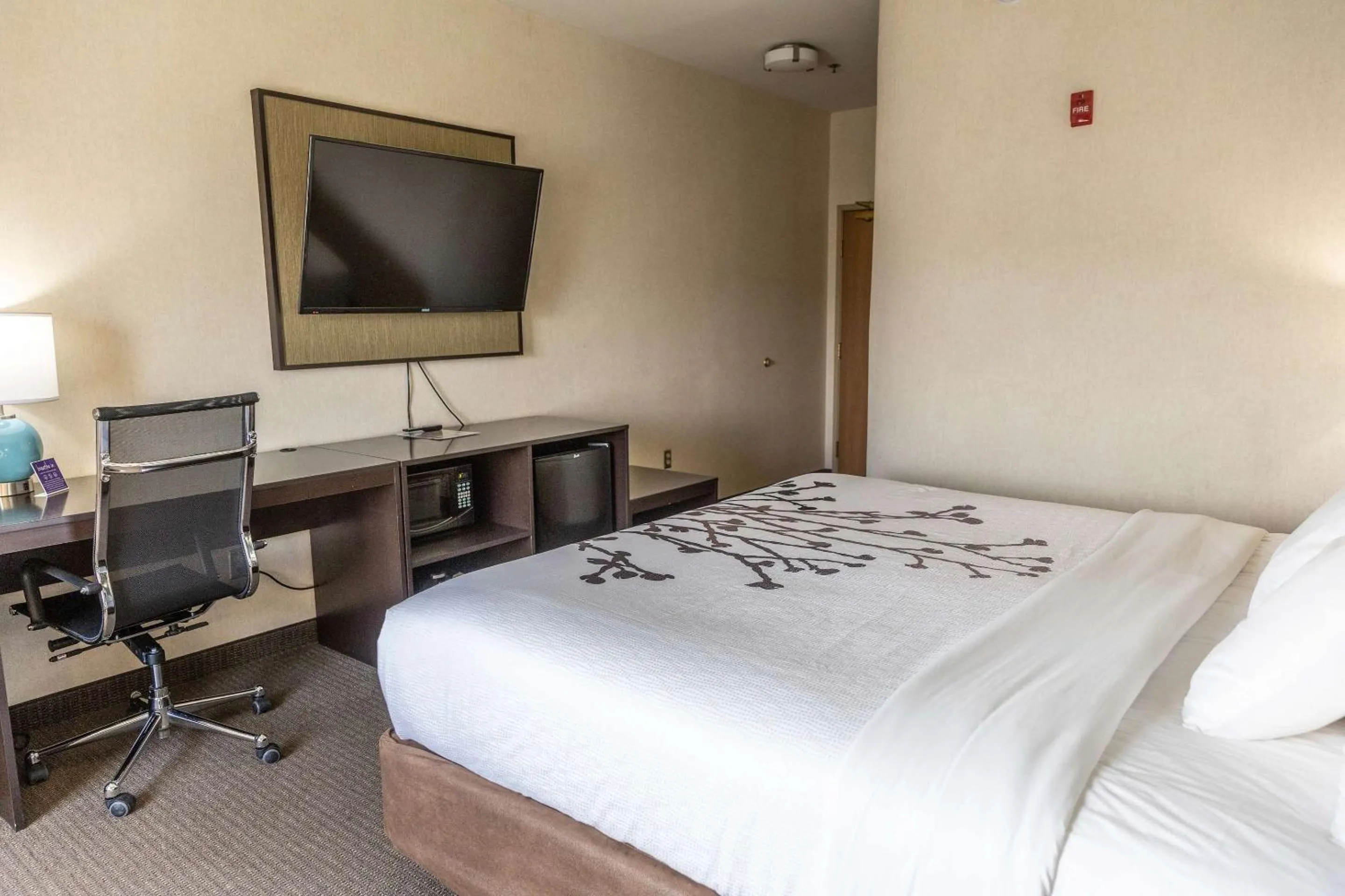 Bedroom, Bed in Sleep Inn & Suites Evansville - Casper