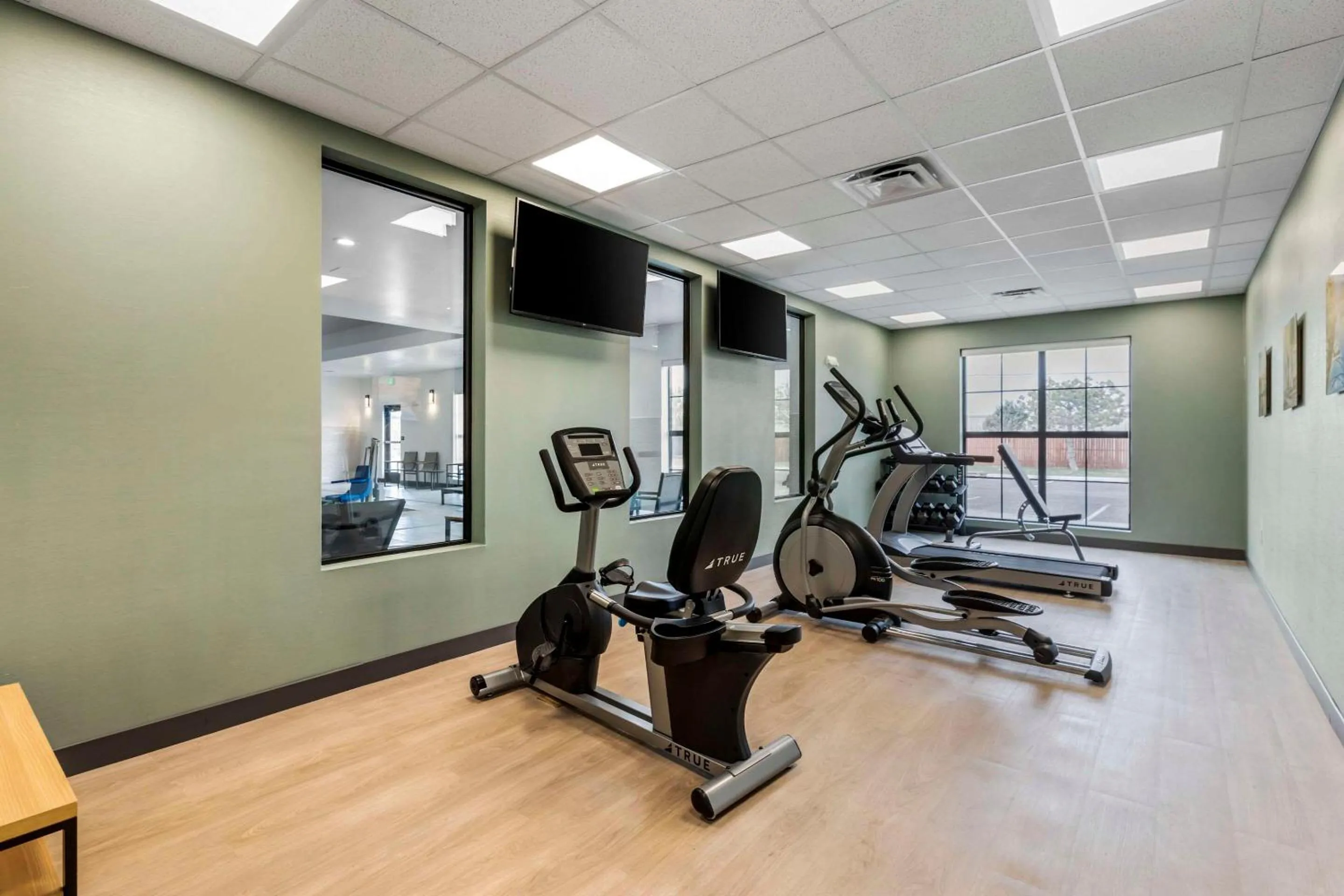 Fitness centre/facilities in Comfort Suites Cheyenne